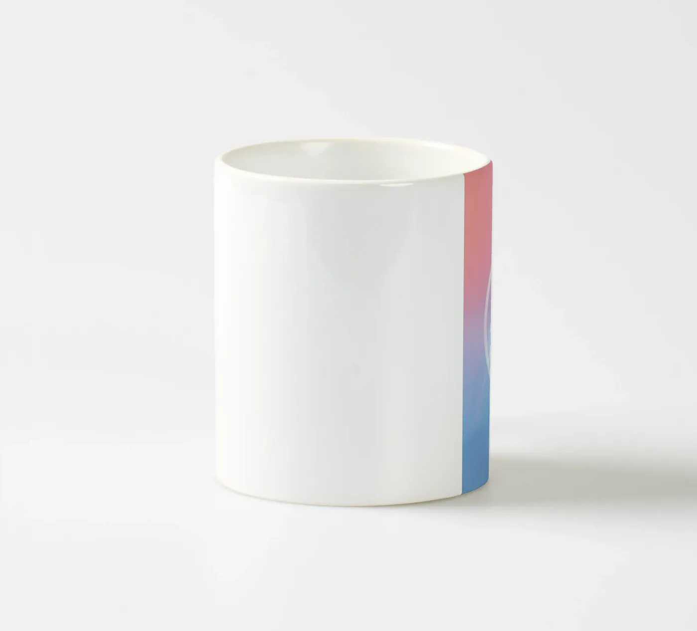 Silk circle ceramic mug by LeDieg