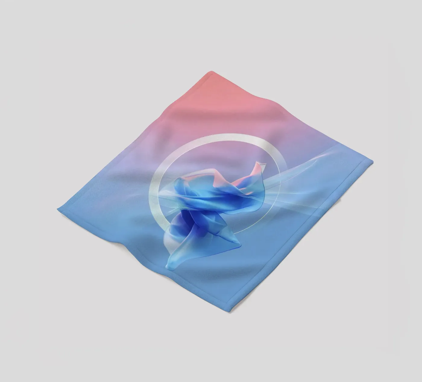 Silk circle fleecedeken van LeDieg