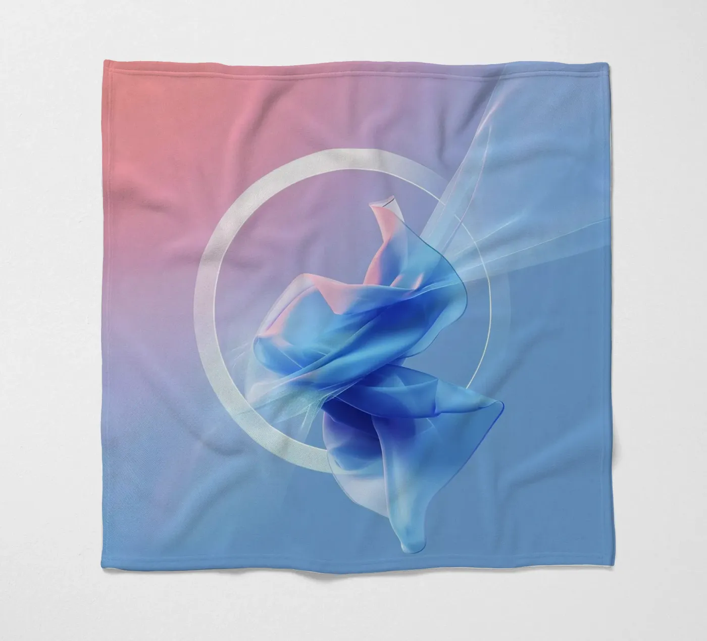 Silk circle fleecedeken van LeDieg