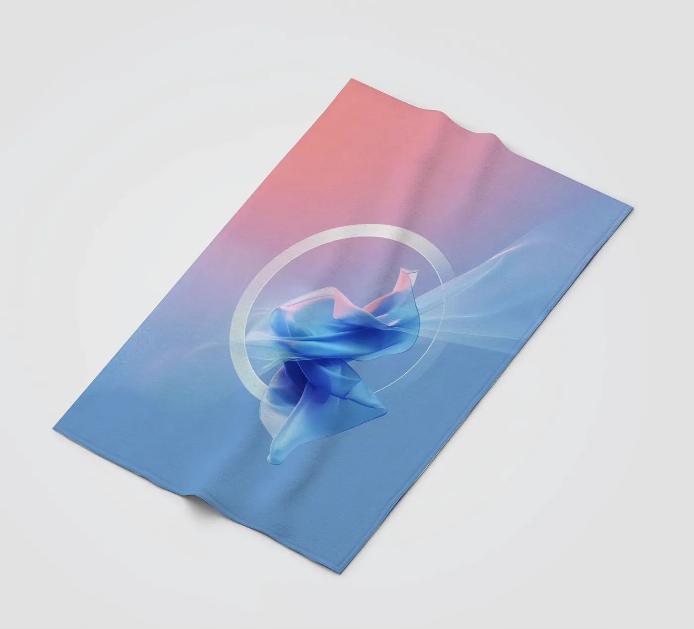 Silk circle fleecedeken van LeDieg