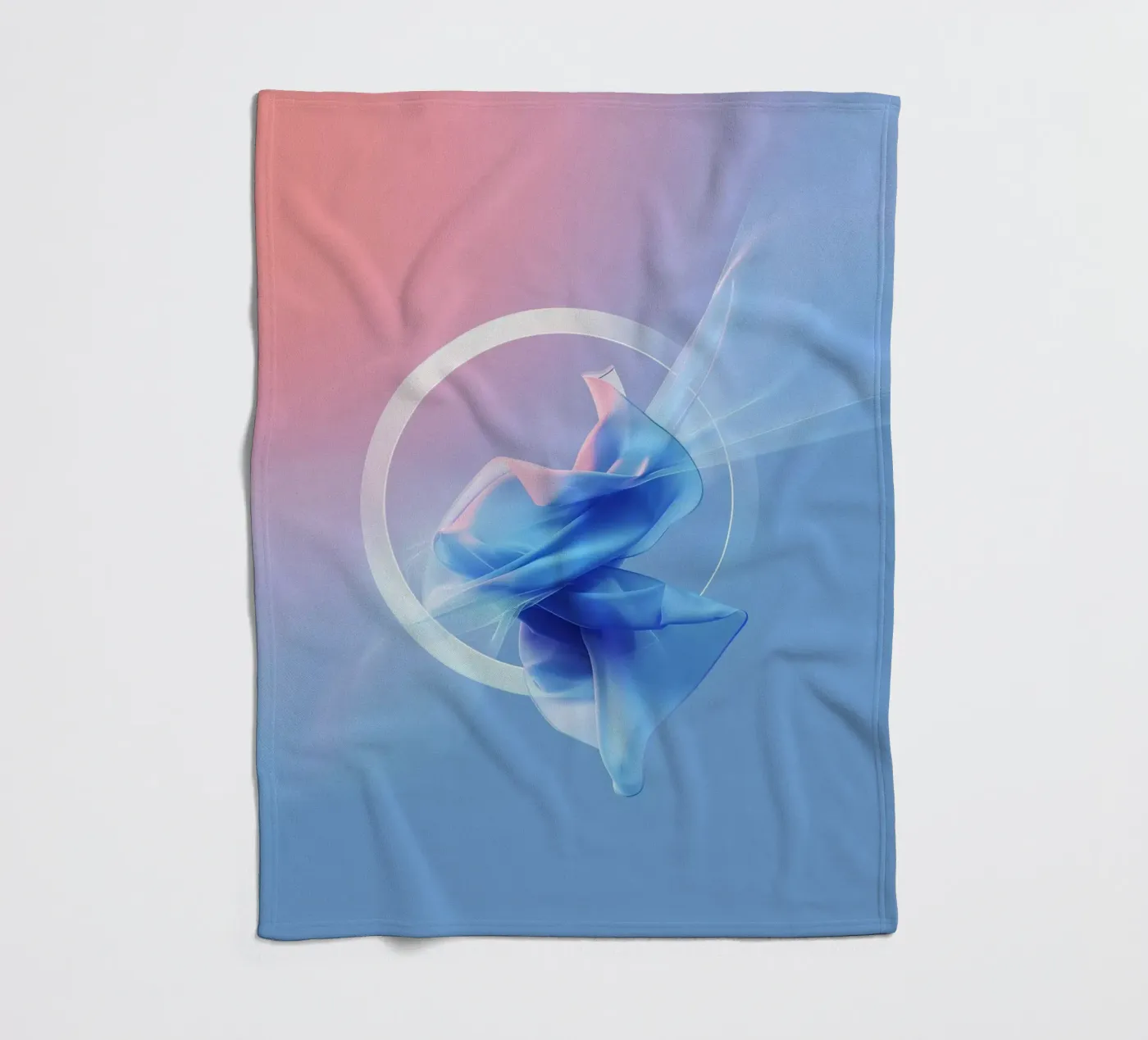 Silk circle fleecedeken van LeDieg