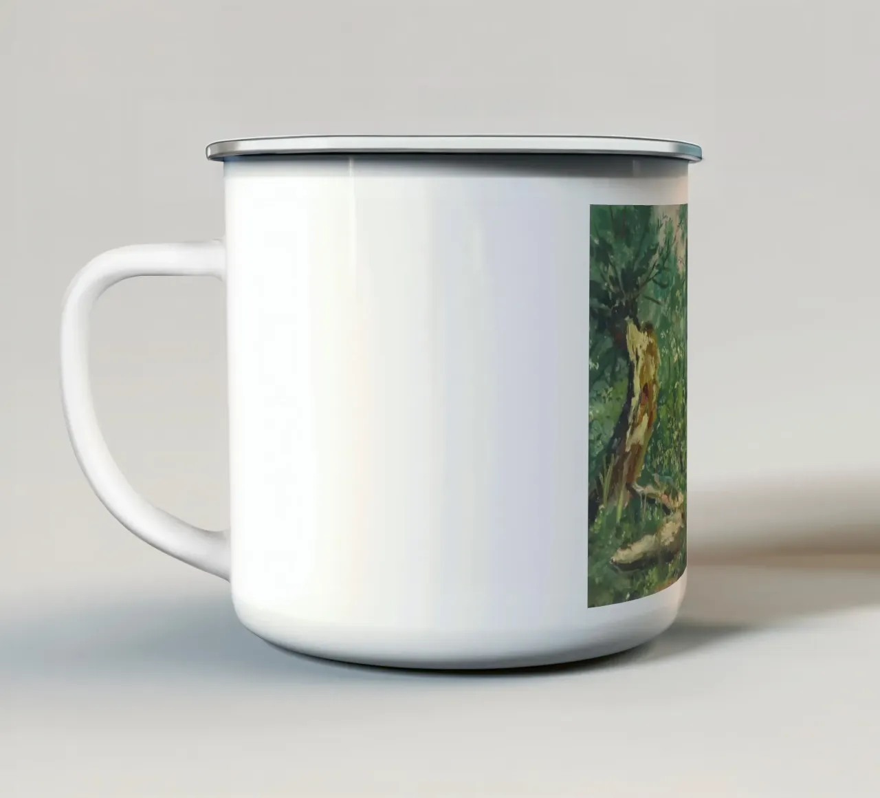 piante rigogliose tazza in smalto da pleceng shope