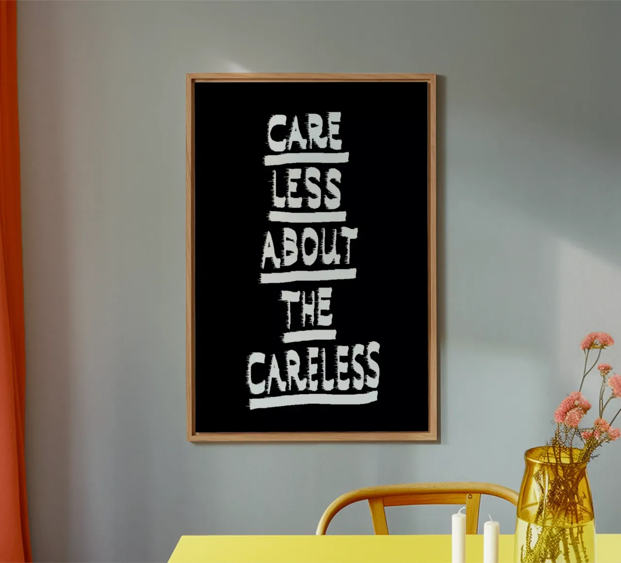 Careless aluminium-dibond van Herzette