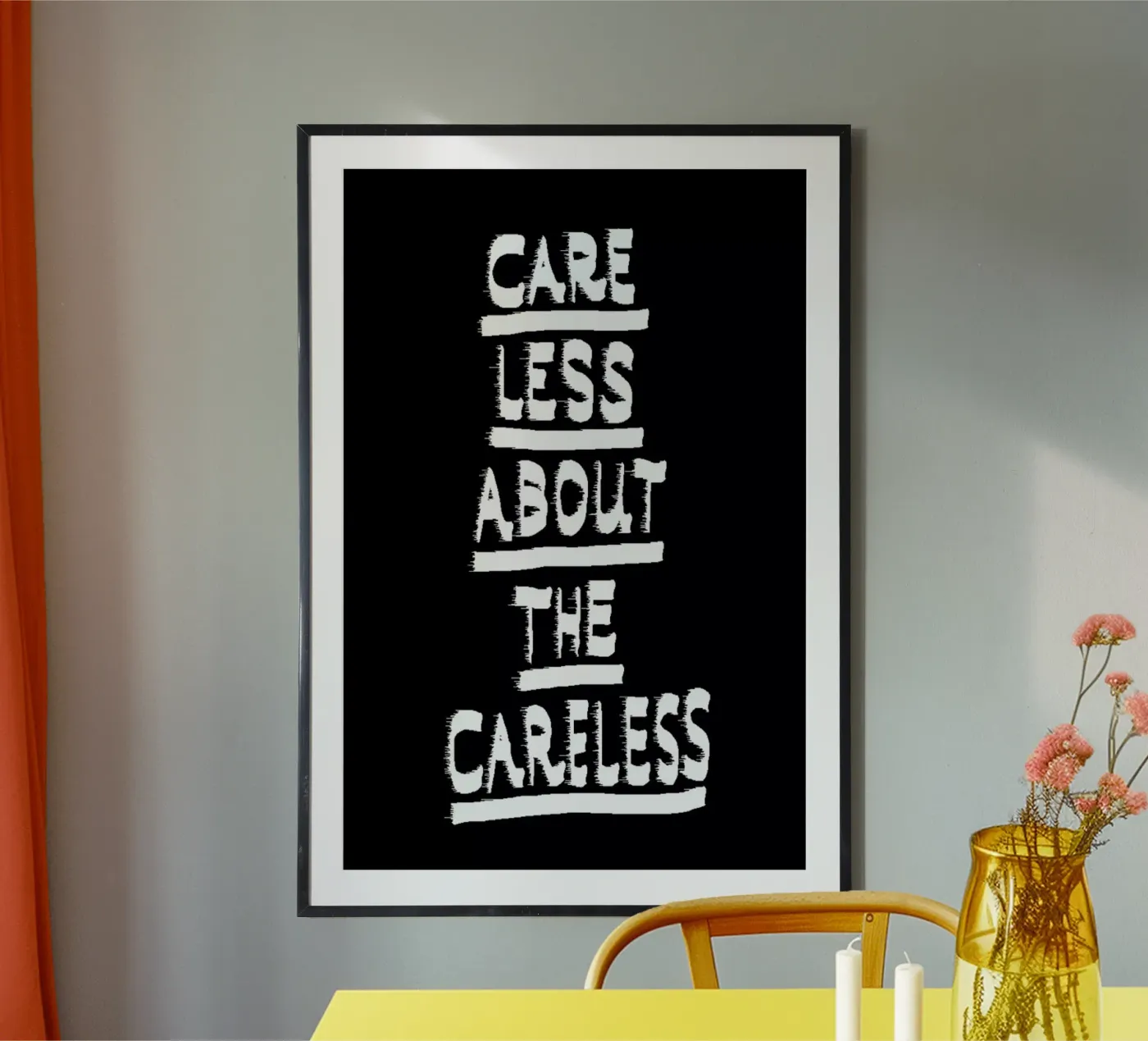 Careless Poster von Herzette