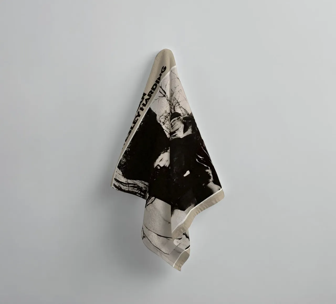 Parole avvolte nella musica asciugamano da bagno da xerico