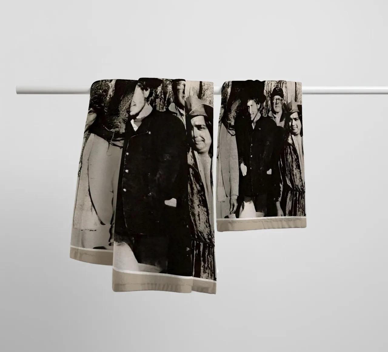 Parole avvolte nella musica asciugamano da bagno da xerico