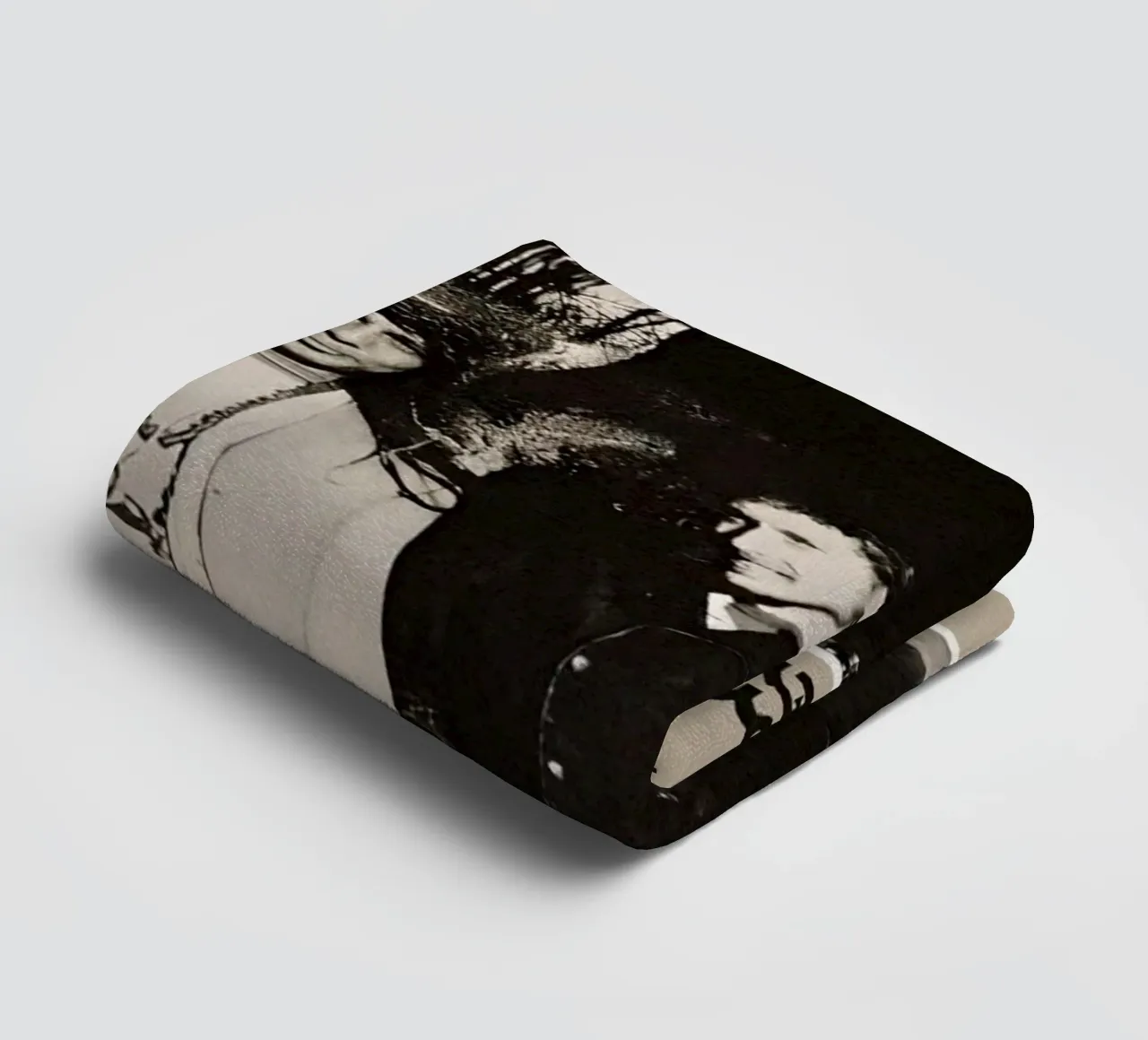 Parole avvolte nella musica asciugamano da bagno da xerico