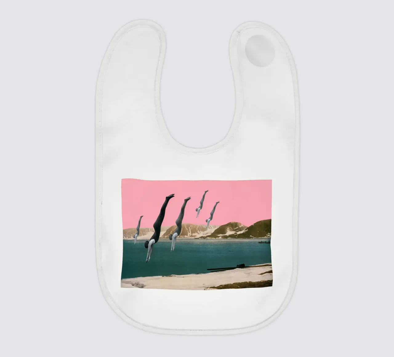 Immersione bavaglino da Cassia Beck Collage