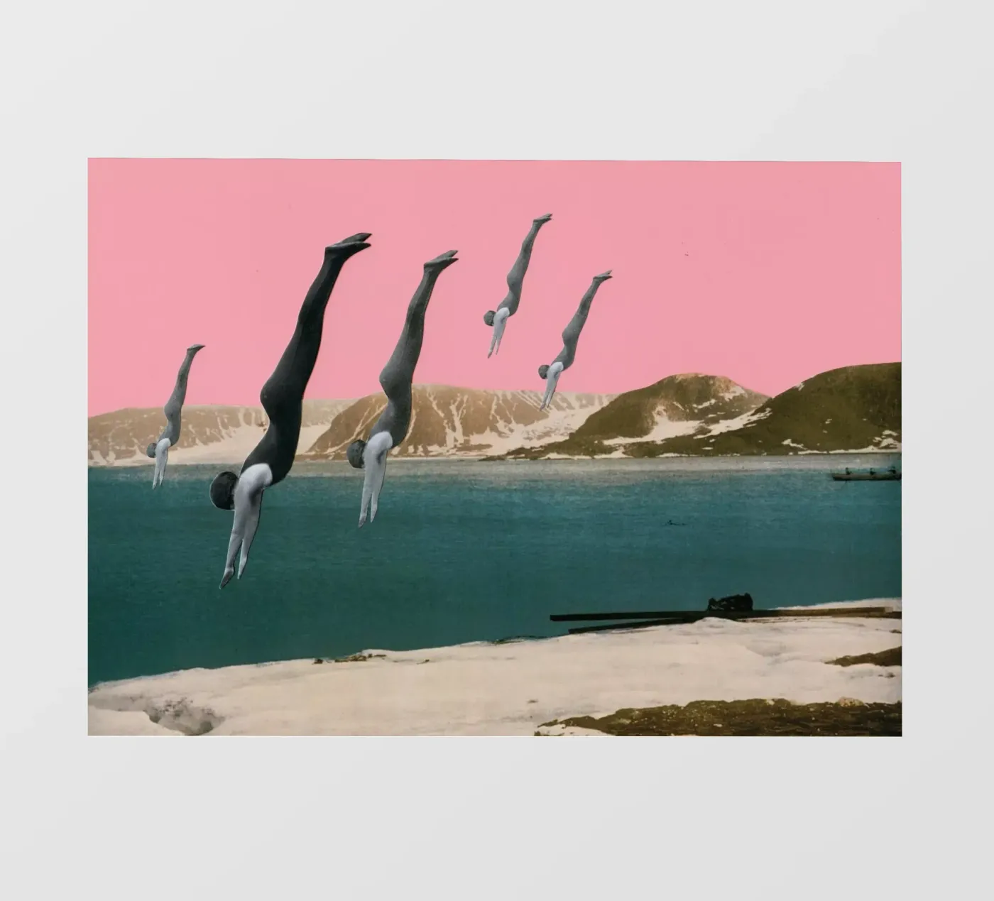 Plongée bâche pvc de Cassia Beck Collage