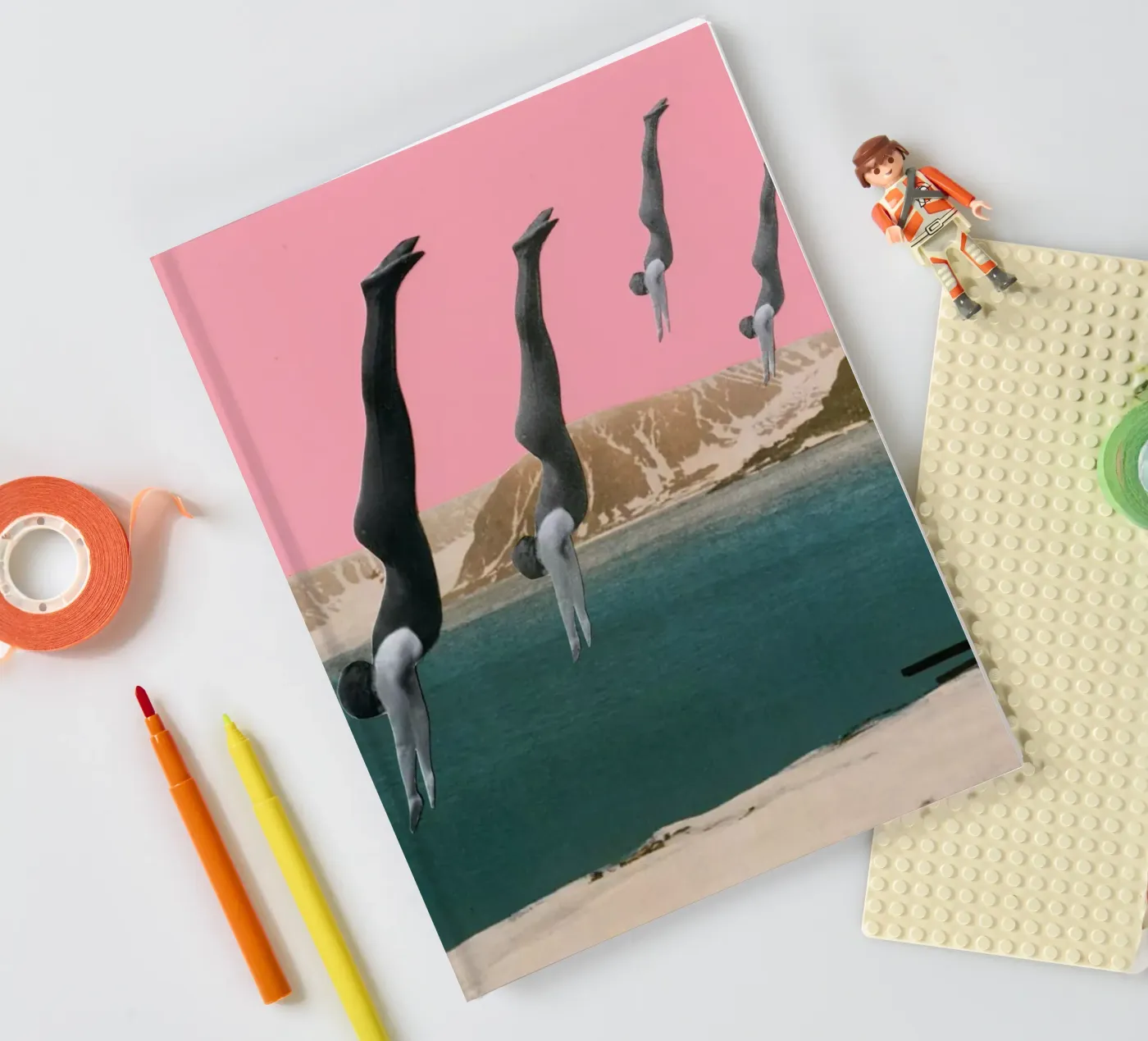 Dive notebook by Cassia Beck Collage