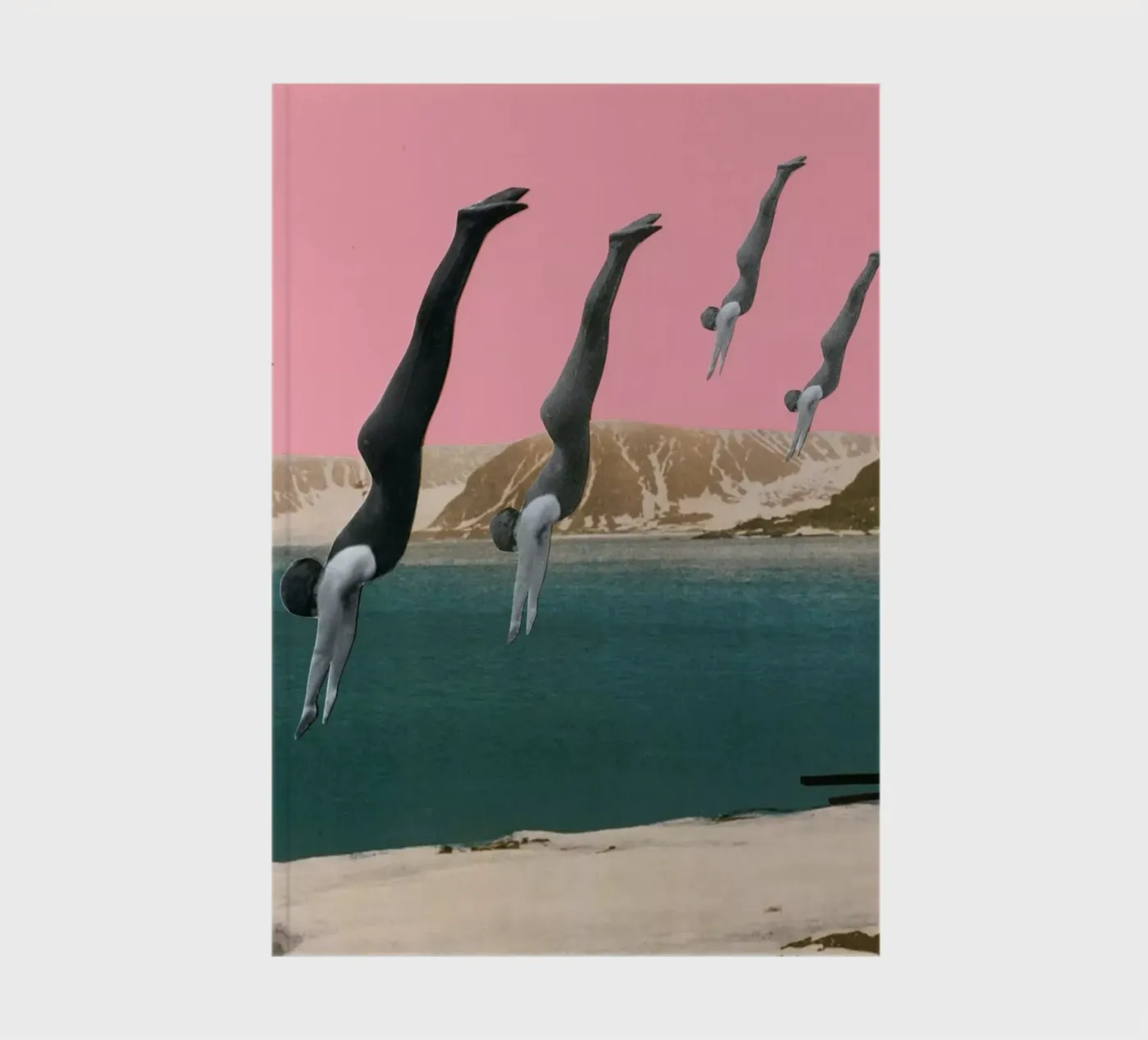 Dive notebook by Cassia Beck Collage