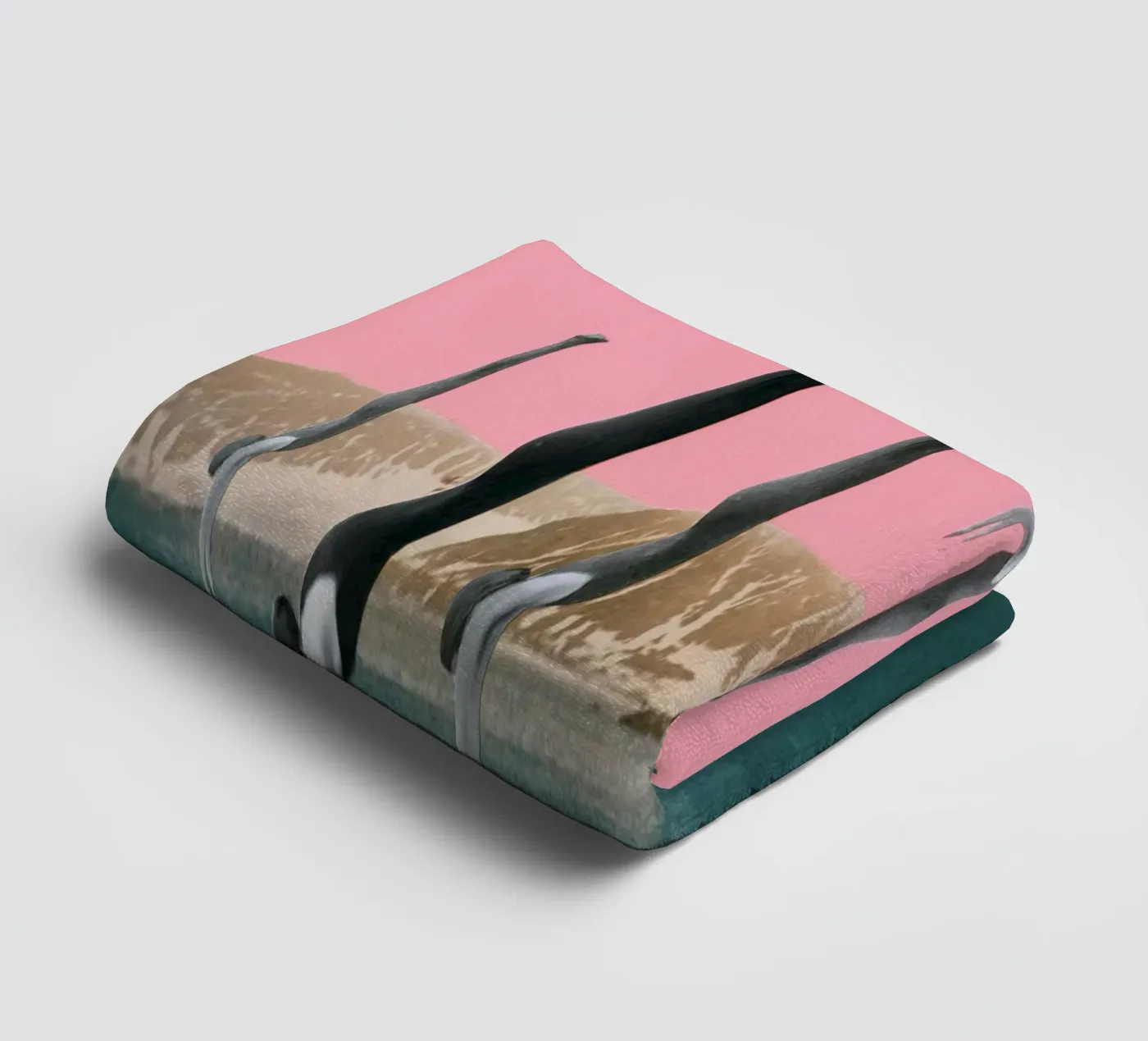 Duik badhanddoek van Cassia Beck Collage