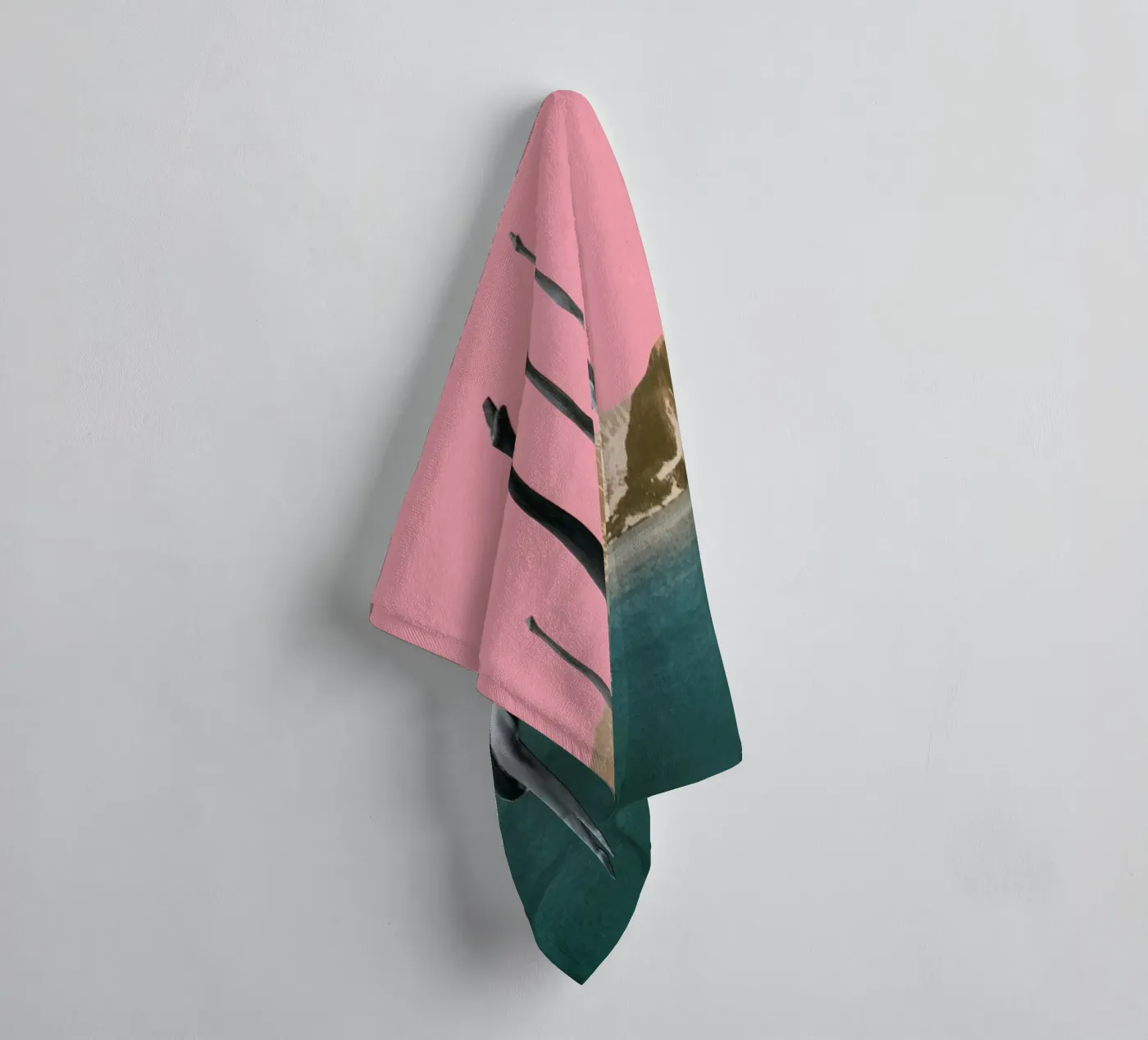 Duik badhanddoek van Cassia Beck Collage