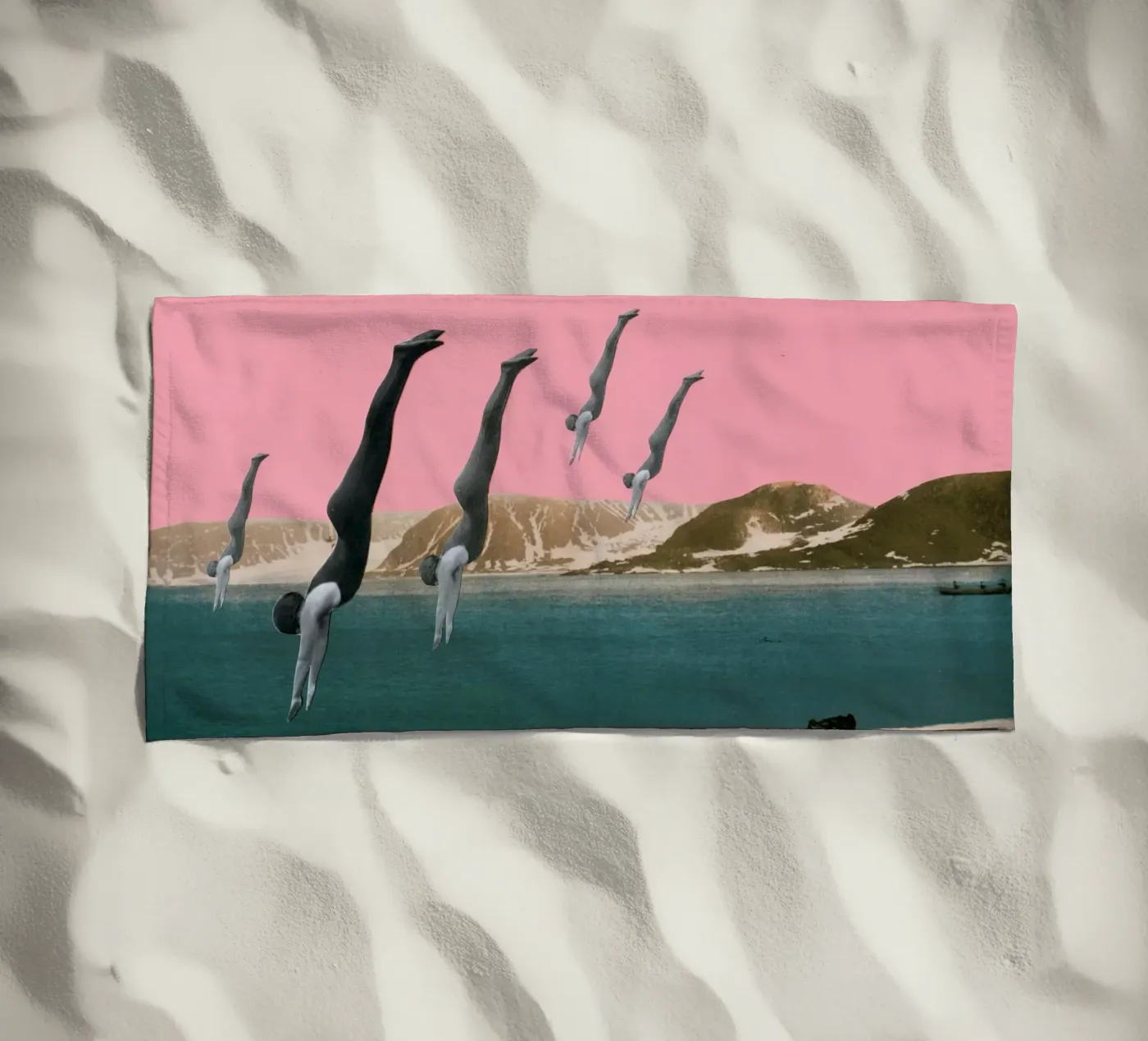 Immersione telo mare da Cassia Beck Collage