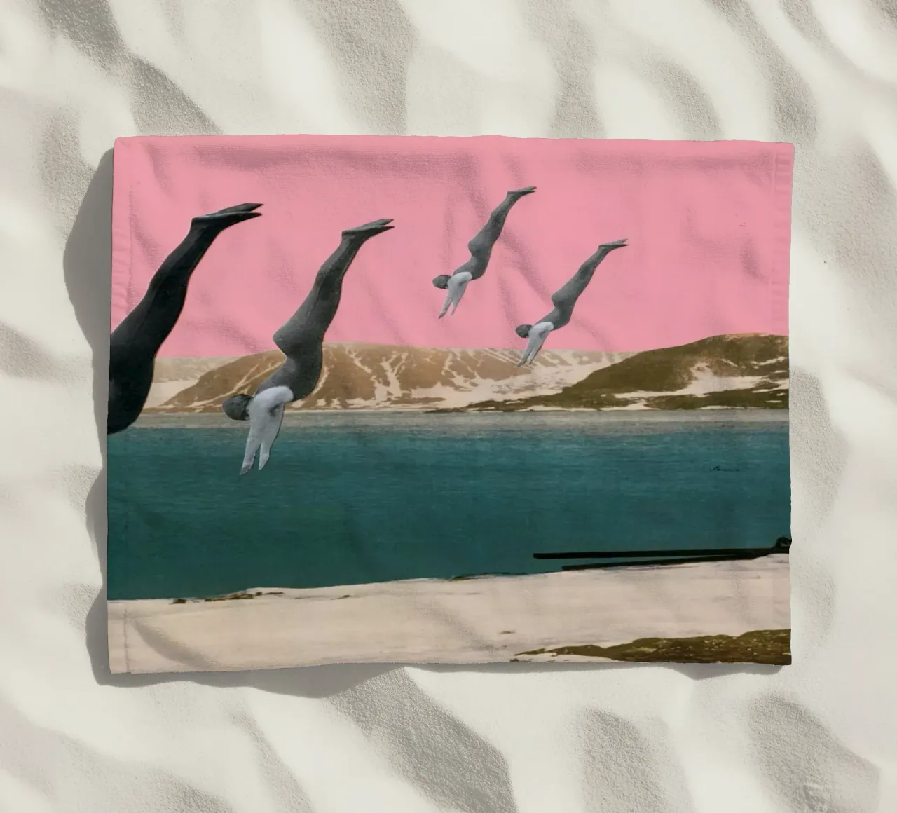 Immersione telo mare da Cassia Beck Collage