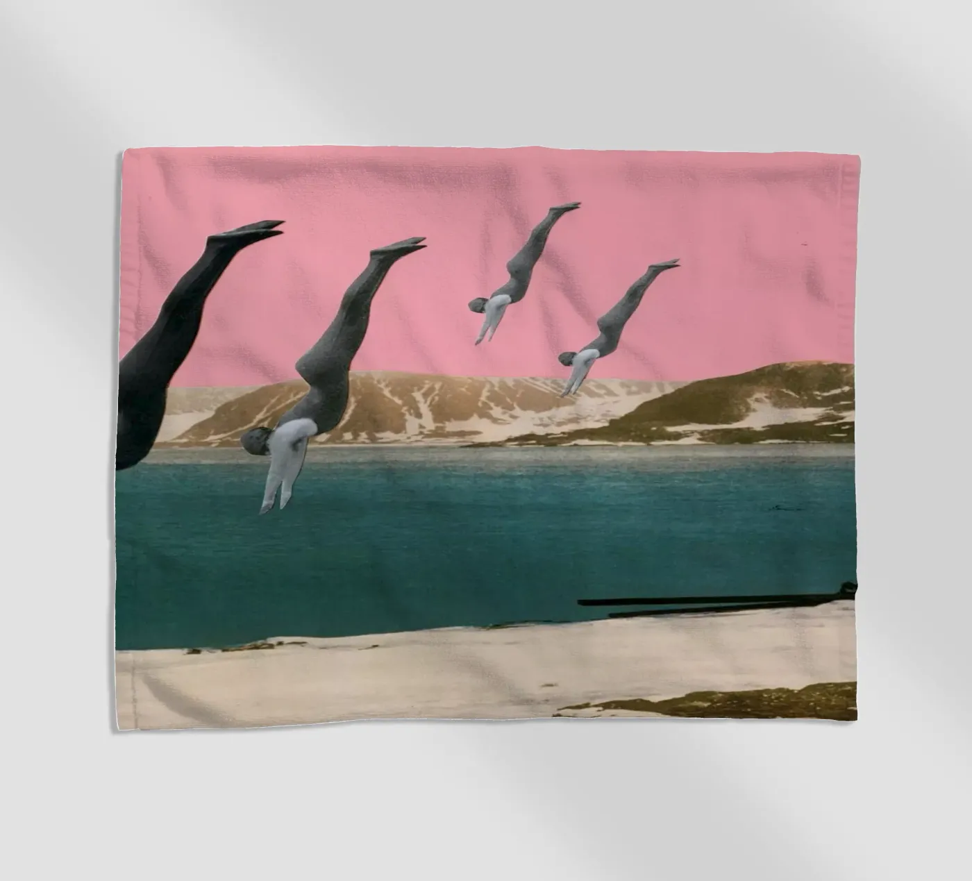 Immersione telo mare da Cassia Beck Collage