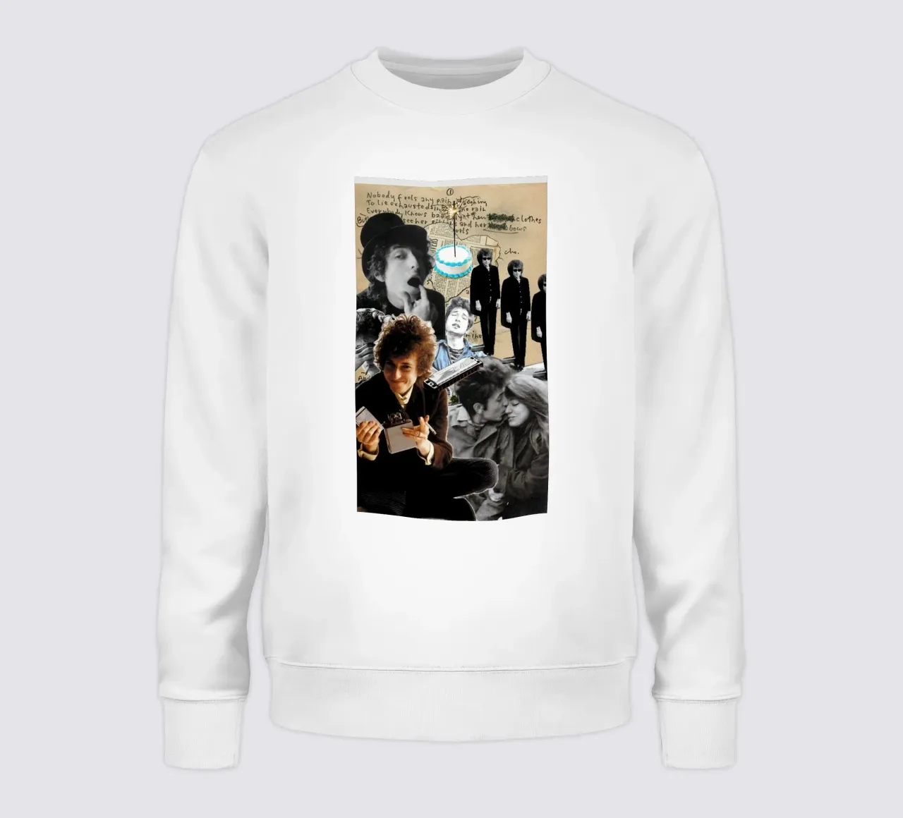 Bob Dylan in Harmony sweatshirt by xerico