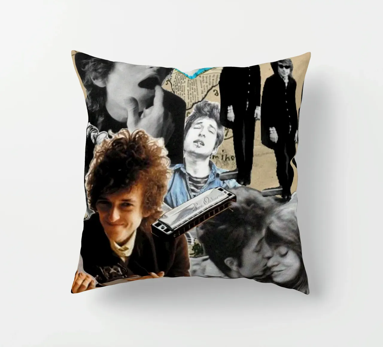 Bob Dylan in armonia cuscino da xerico