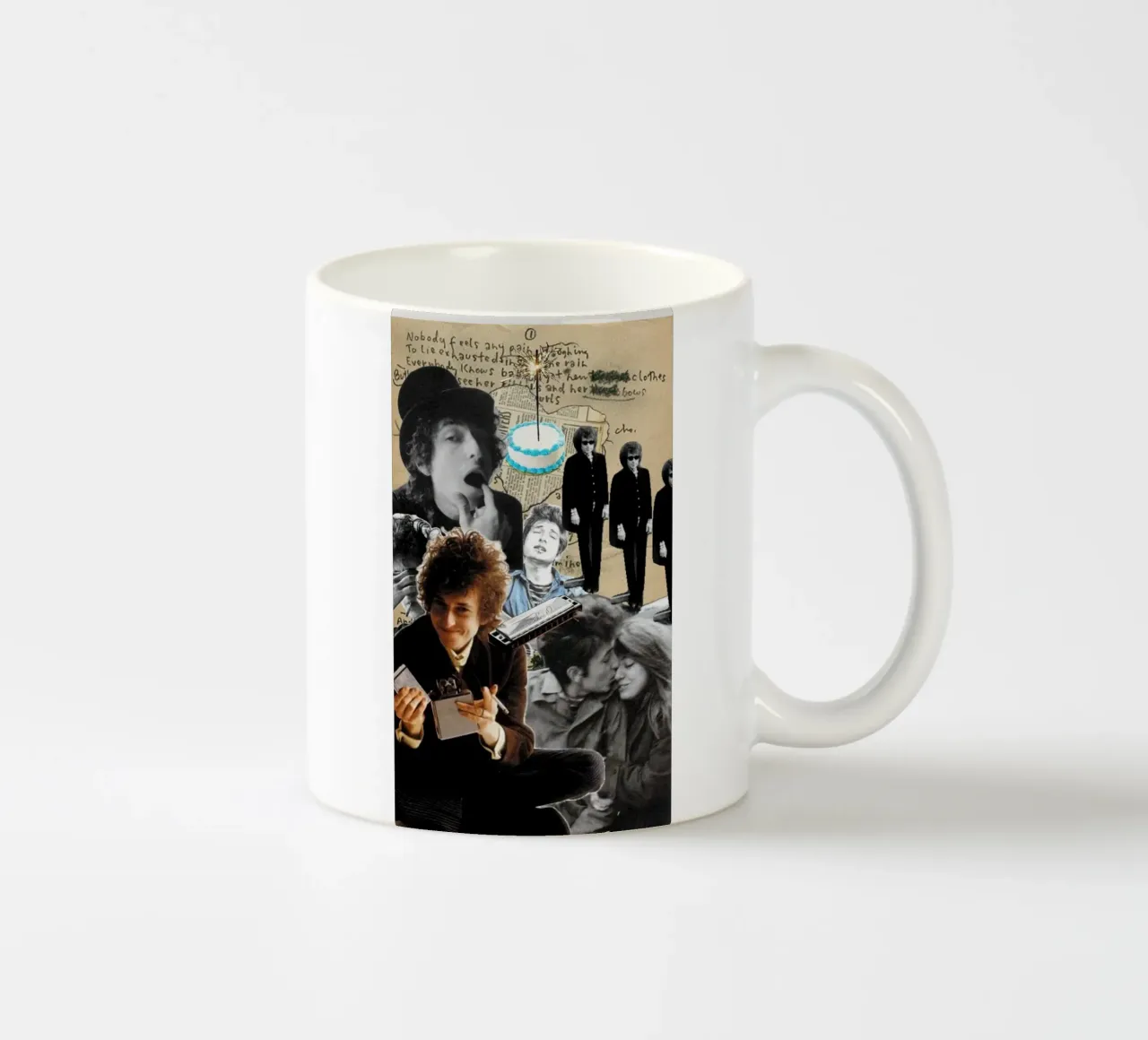 Bob Dylan in armonia tazza in ceramica da xerico