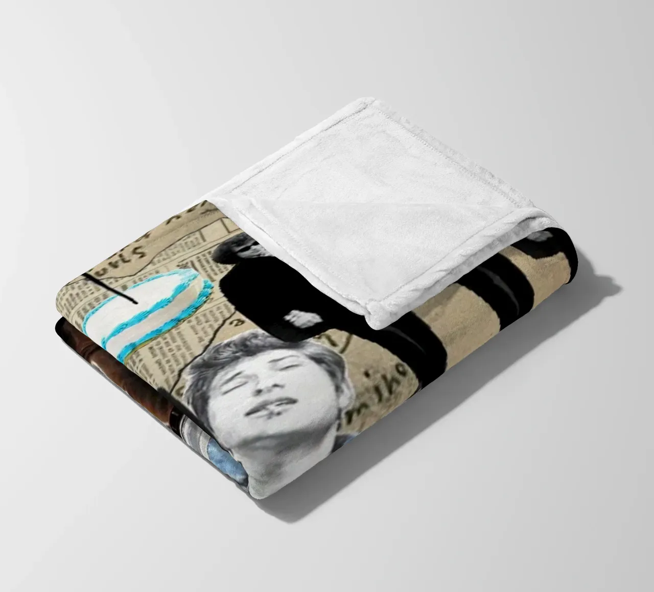 Bob Dylan in armonia coperta in pile da xerico