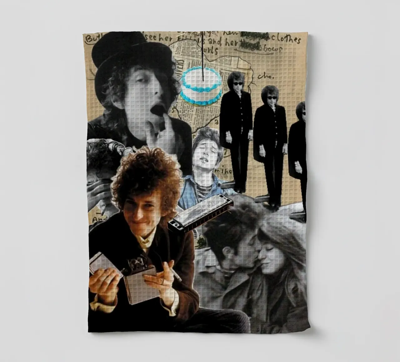 Bob Dylan in armonia canovaccio da cucina da xerico