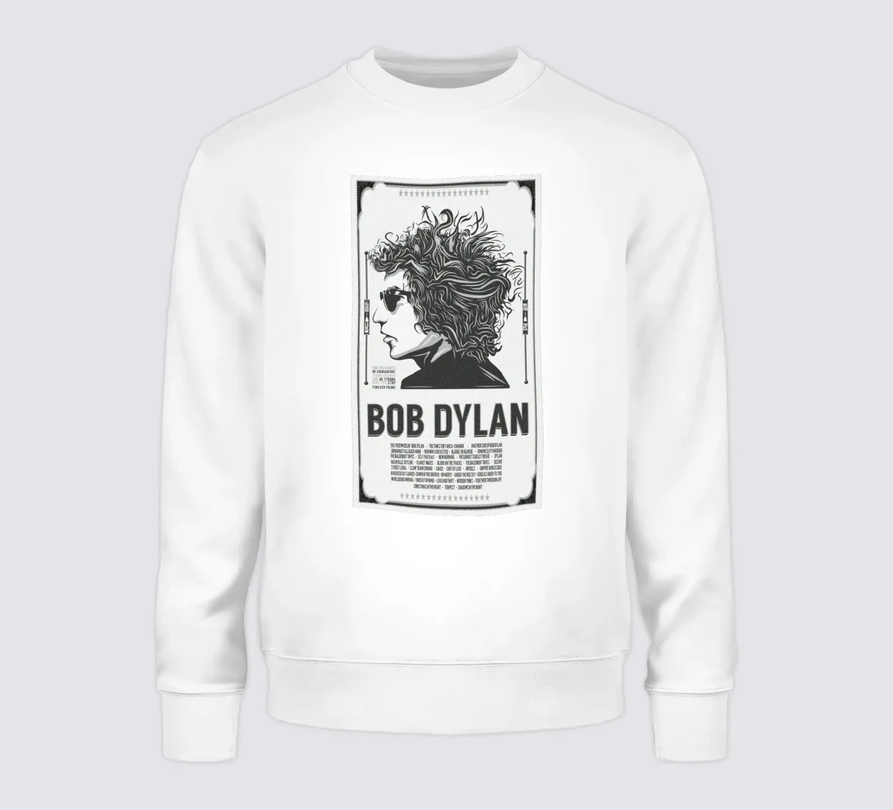 Notte senza tempo di Bob Dylan felpa da xerico