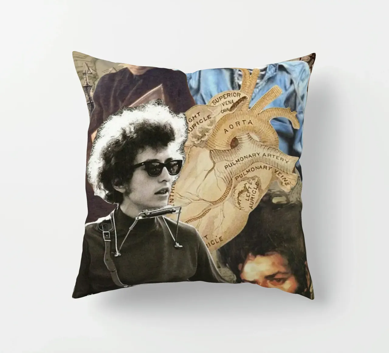 Bob Dylan in concerto cuscino da xerico