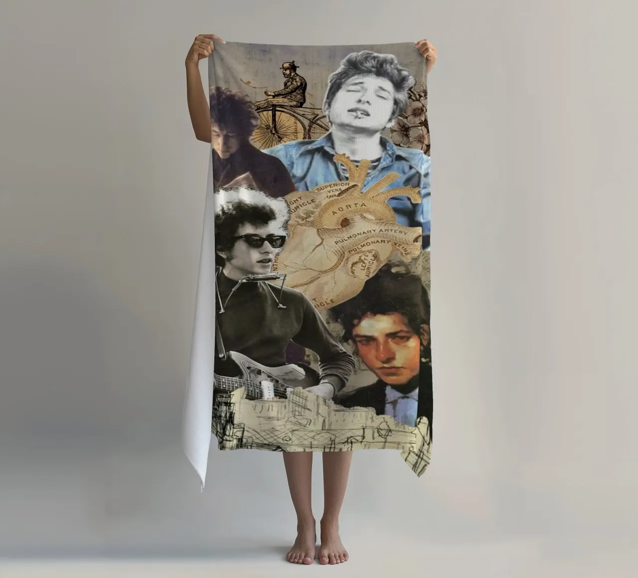 Bob Dylan in concerto telo mare da xerico