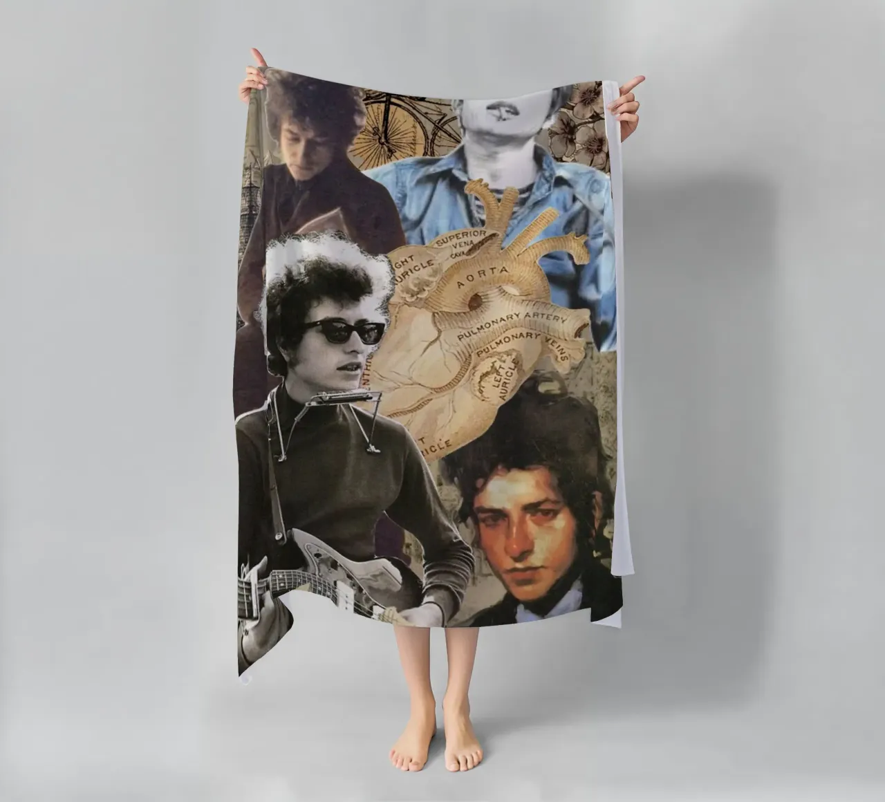 Bob Dylan in concerto telo mare da xerico