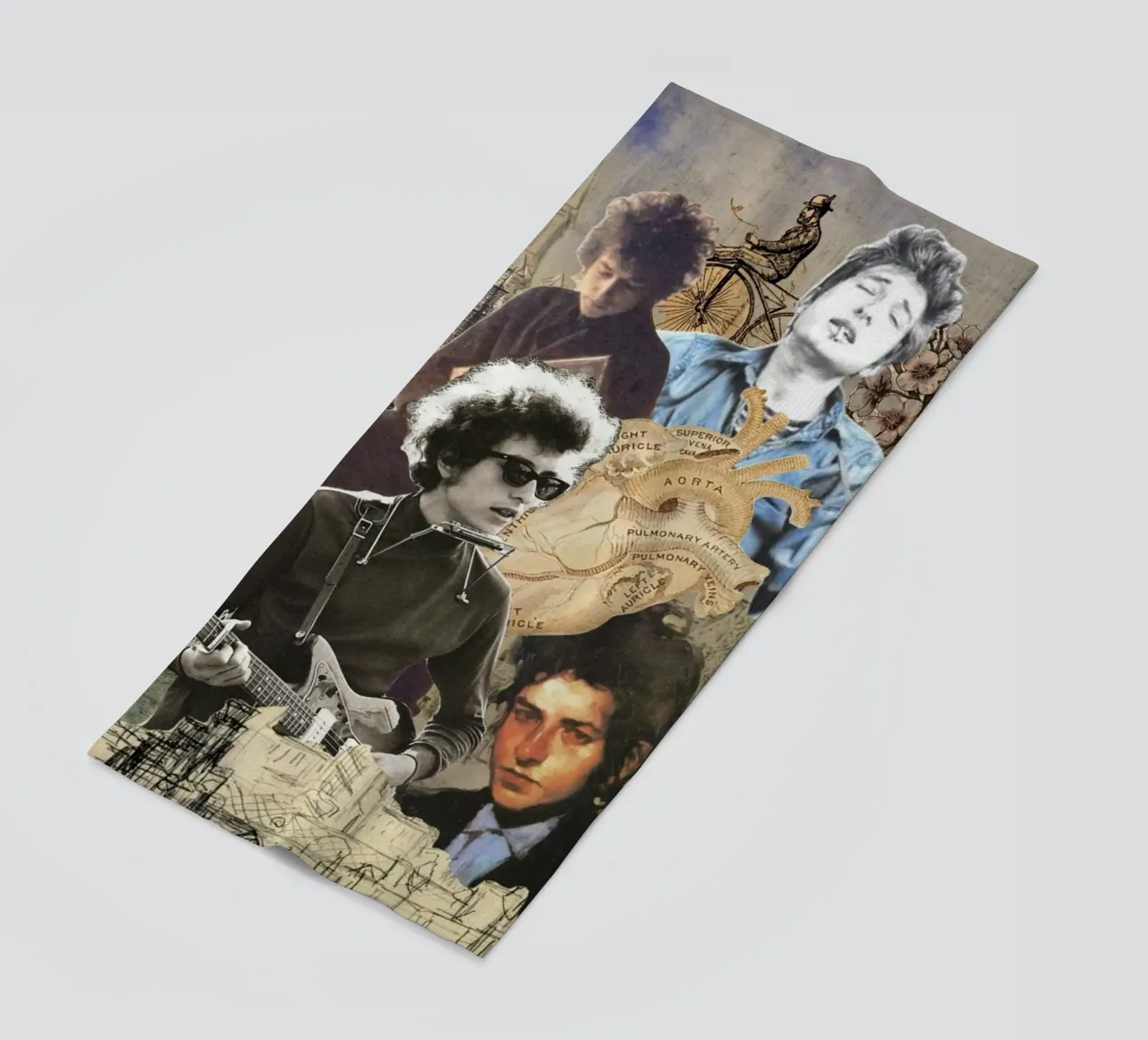 Bob Dylan in concerto telo mare da xerico