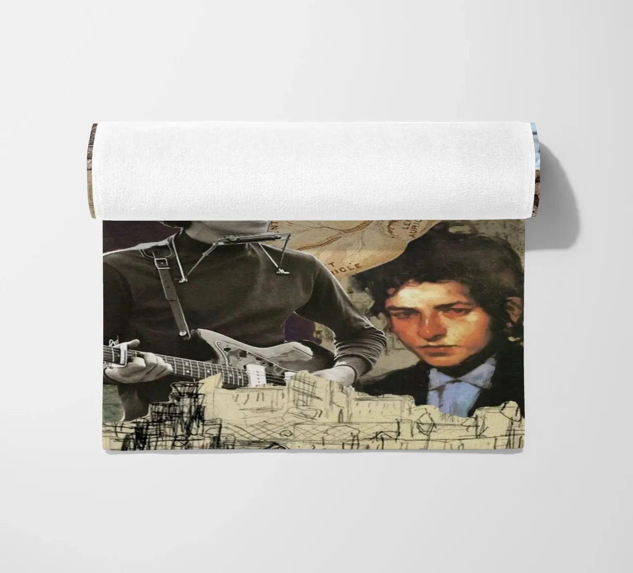 Bob Dylan in concerto telo mare da xerico