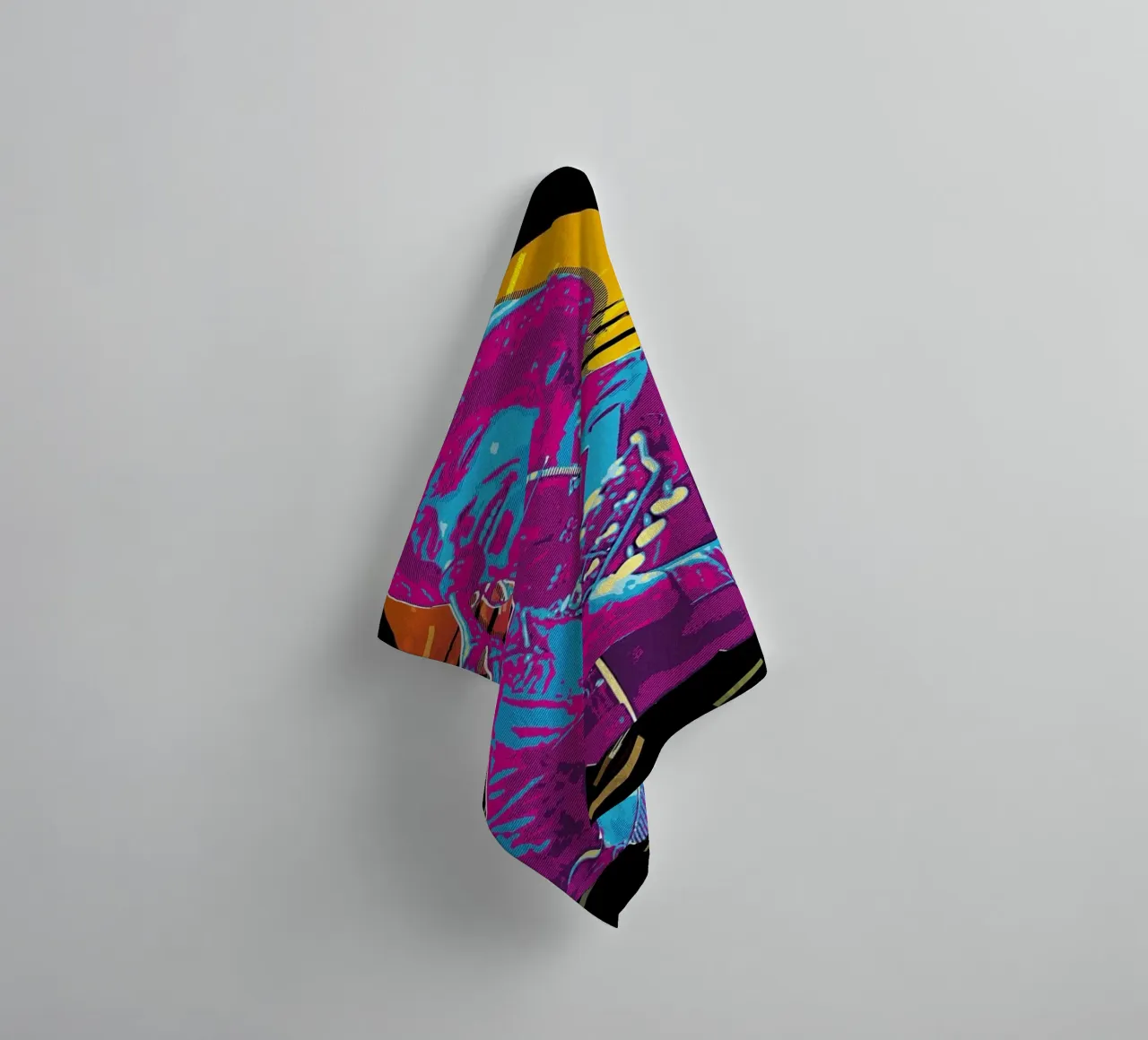 Strings Under The Stars towel by xerico