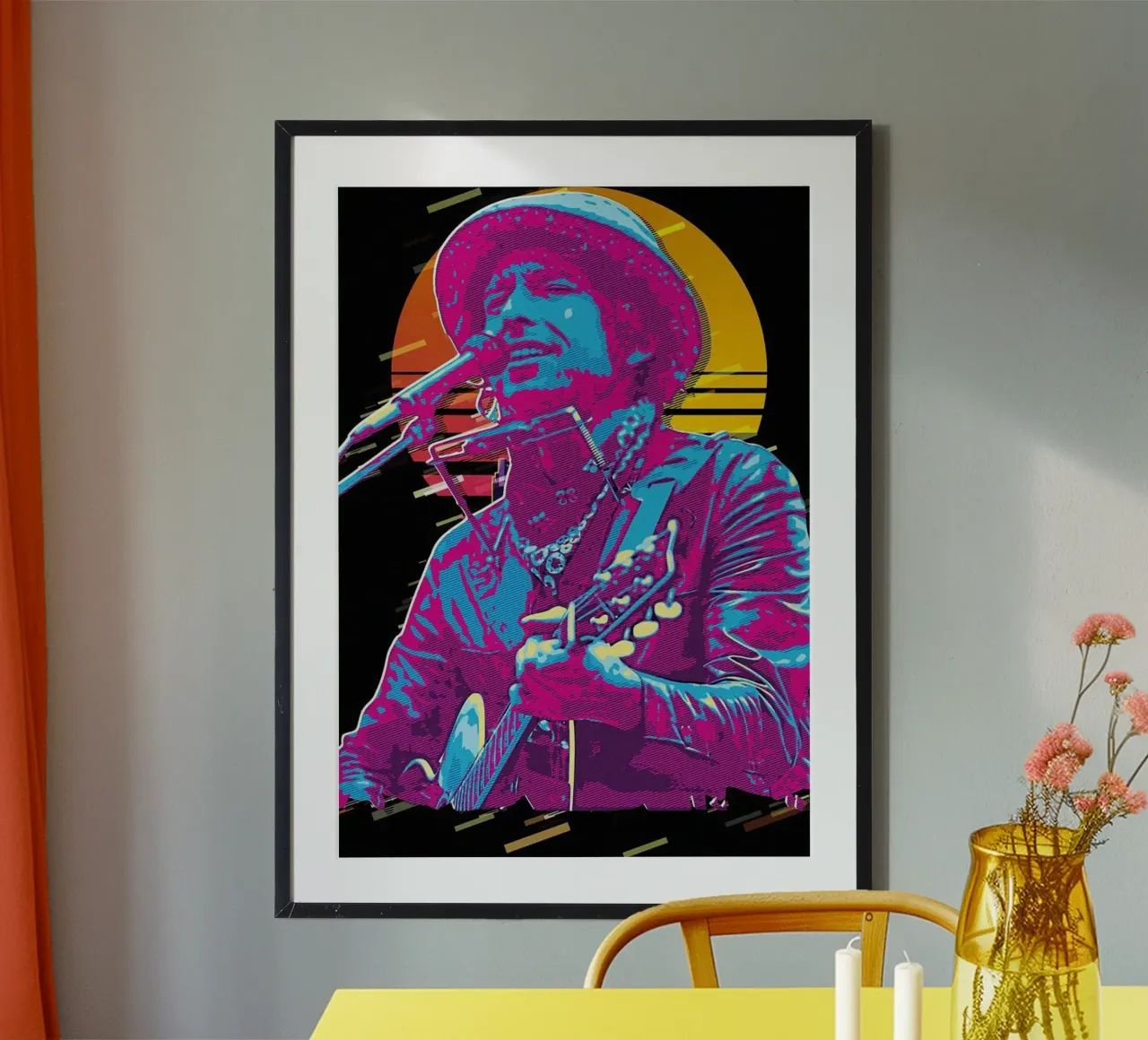 Strings Under The Stars Poster von xerico