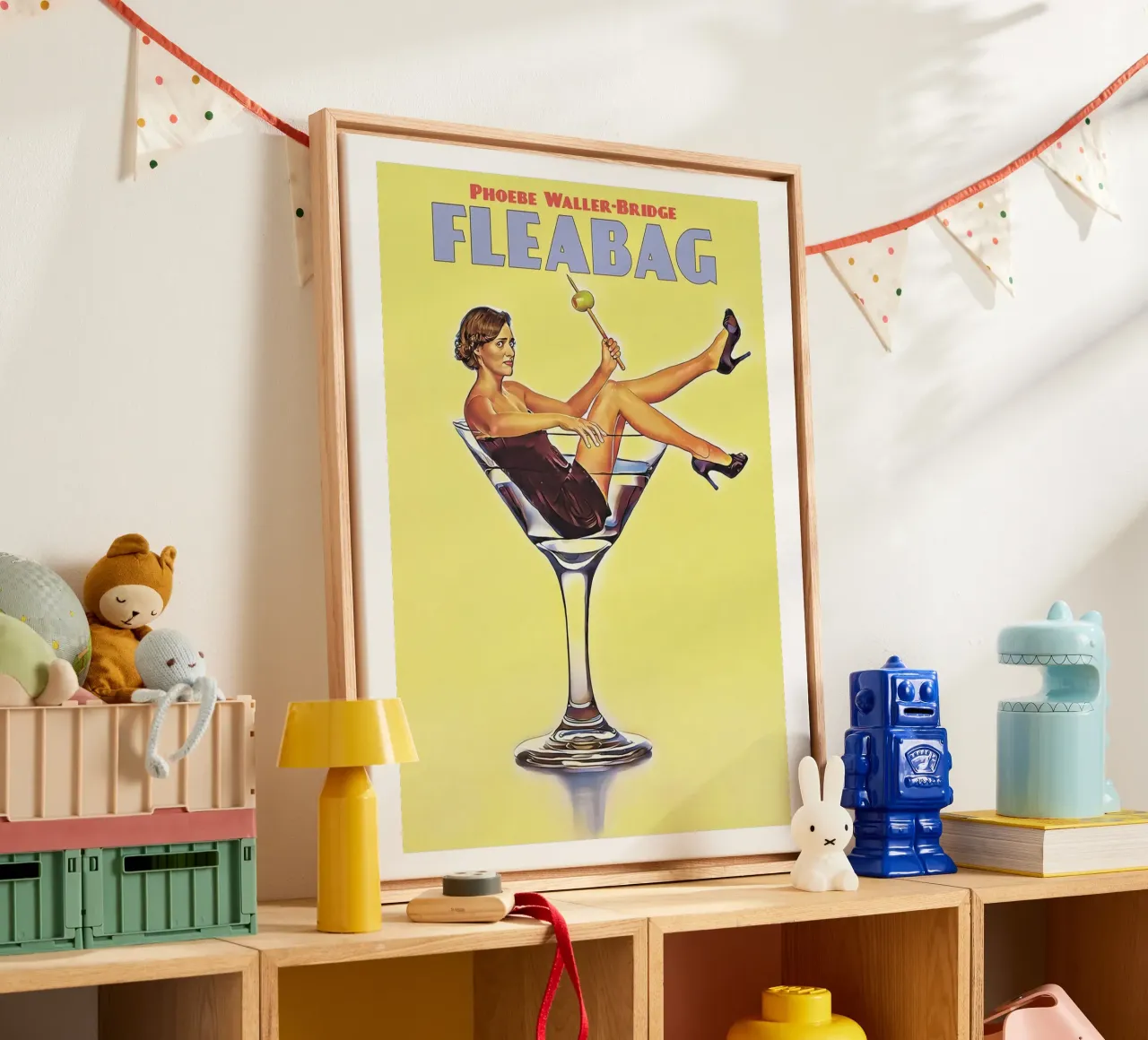 Phoebe Waller-Bridge Fleabag Movie canvas with Floater frame by jhomekhonde