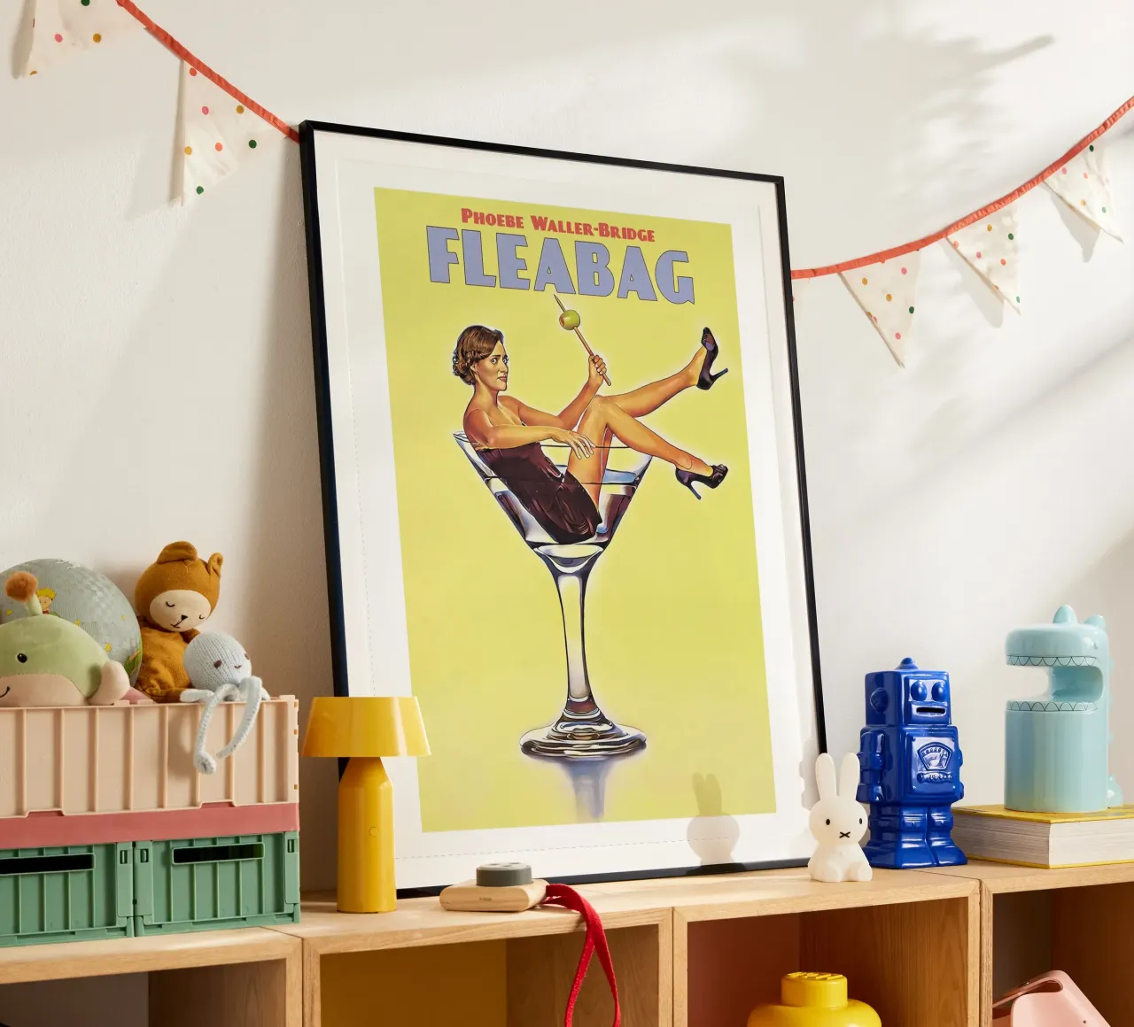 Phoebe Waller-Bridge Film Fleabag poster con telaio in alluminio da jhomekhonde
