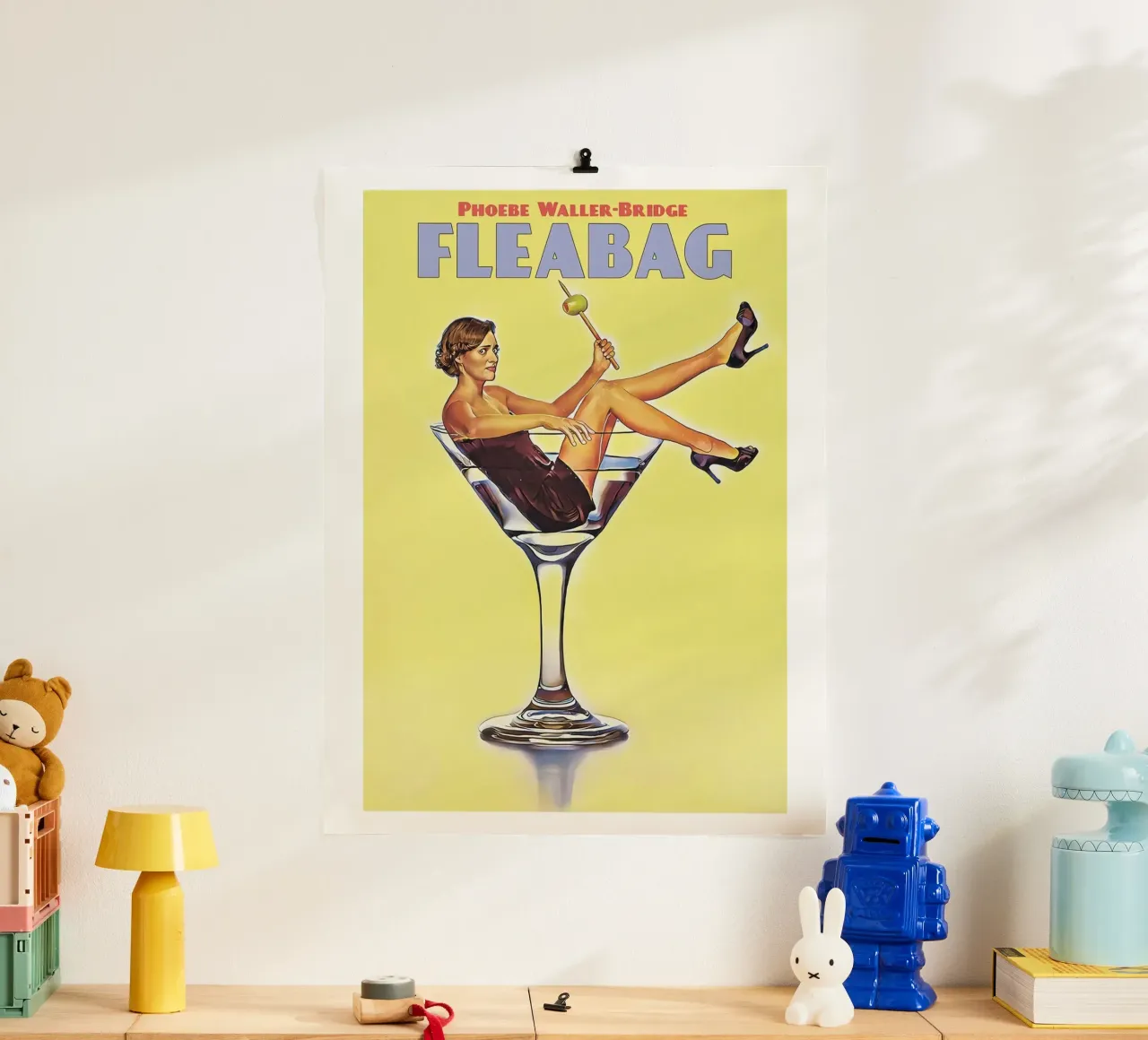 Phoebe Waller-Bridge Film Fleabag poster con telaio in alluminio da jhomekhonde