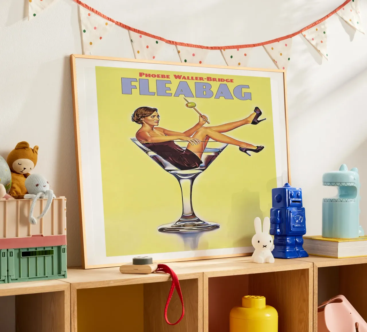 Phoebe Waller-Bridge Film Fleabag poster con telaio in alluminio da jhomekhonde