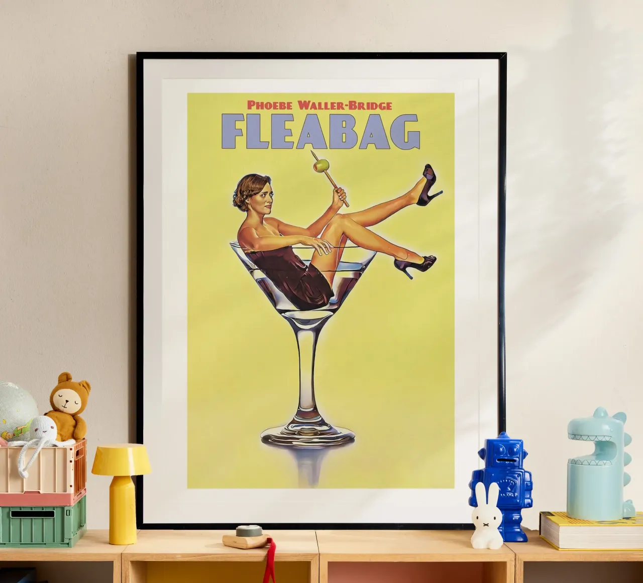 Phoebe Waller-Bridge Film Fleabag poster con telaio in alluminio da jhomekhonde