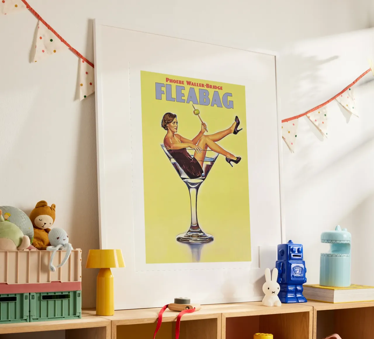 Phoebe Waller-Bridge Film Fleabag poster con telaio in alluminio da jhomekhonde