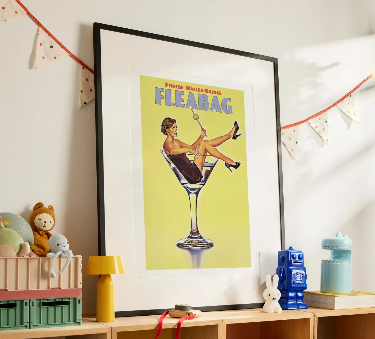 Phoebe Waller-Bridge Film Fleabag poster con telaio in alluminio da jhomekhonde