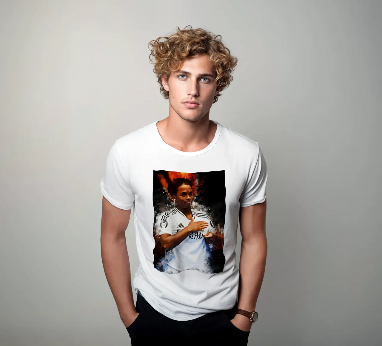 Endrick Felipe t-shirt da MasterInkArt