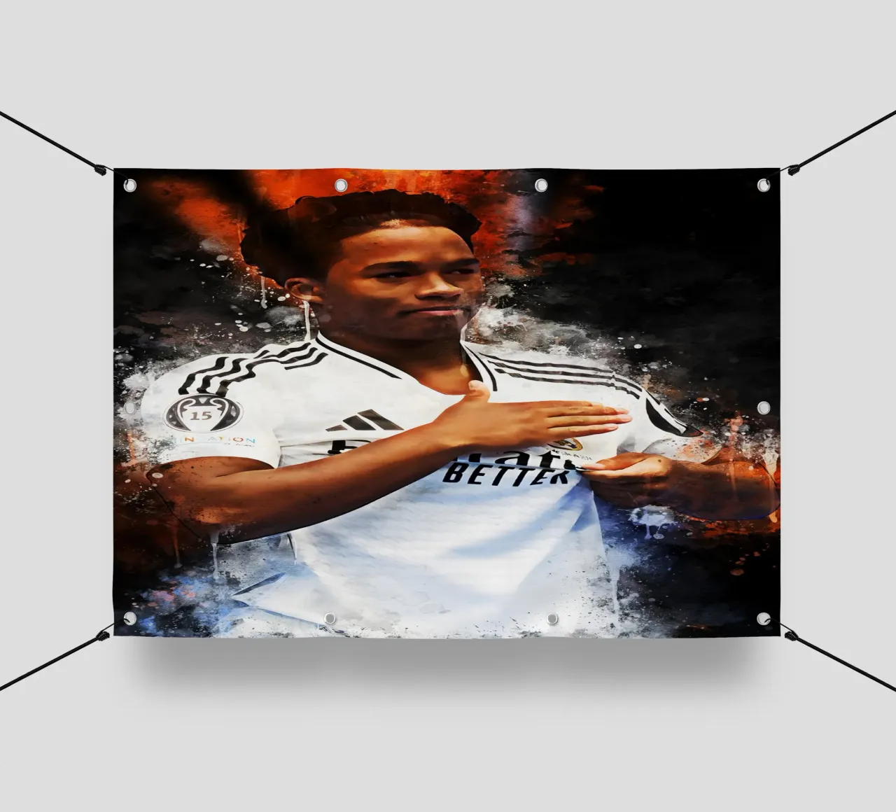 Endrick Felipe telo in pvc da MasterInkArt