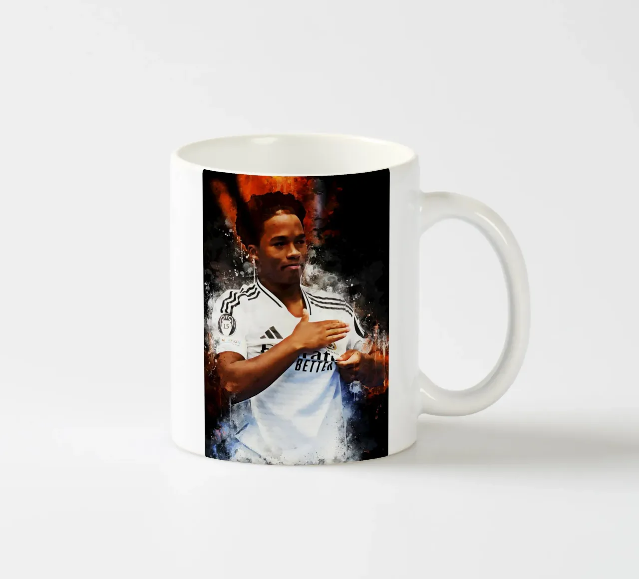 Endrick Felipe tazza in ceramica da MasterInkArt