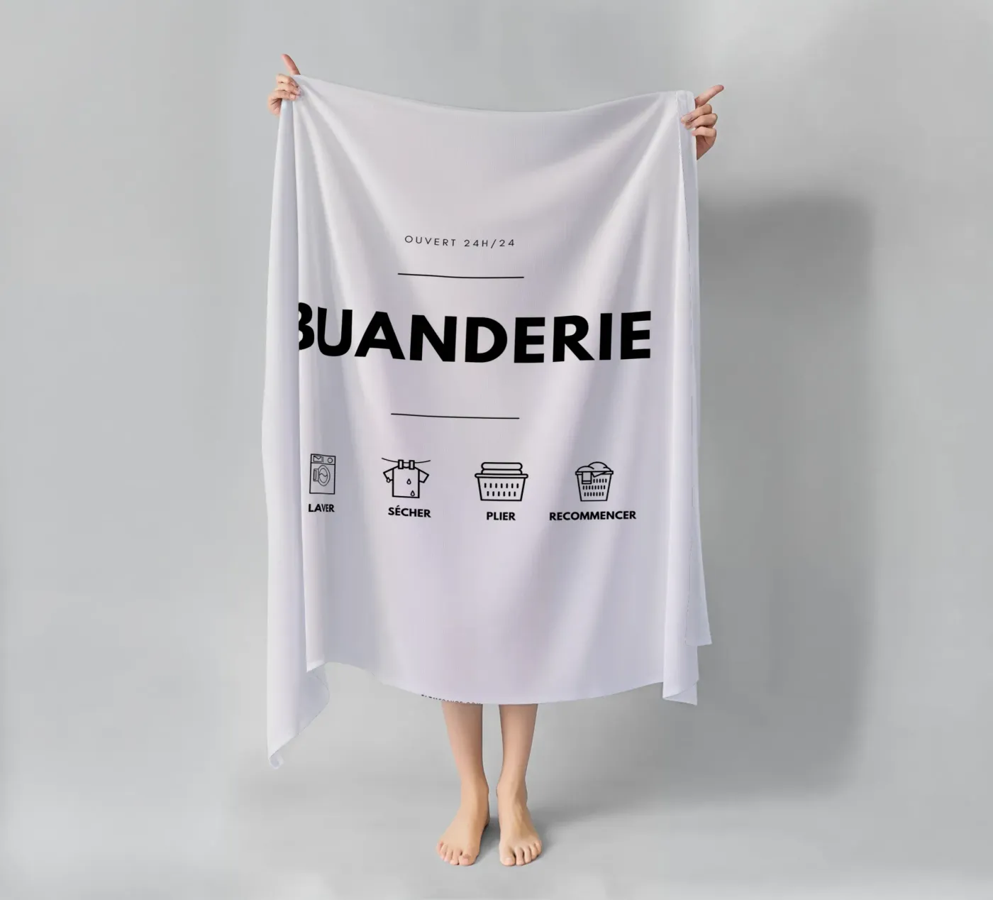 Buanderie telo mare da fltmfrance