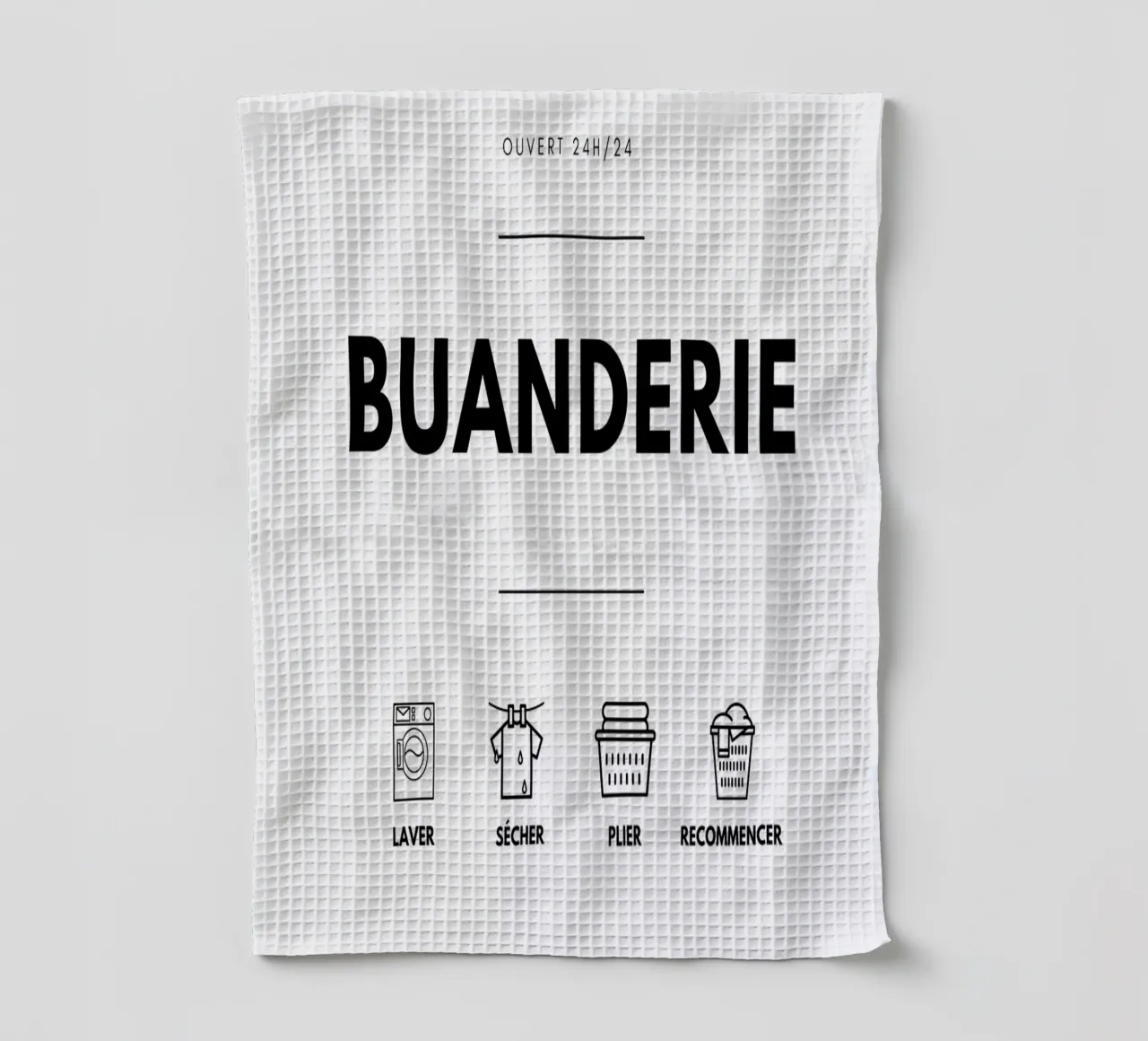 Buanderie canovaccio da cucina da fltmfrance