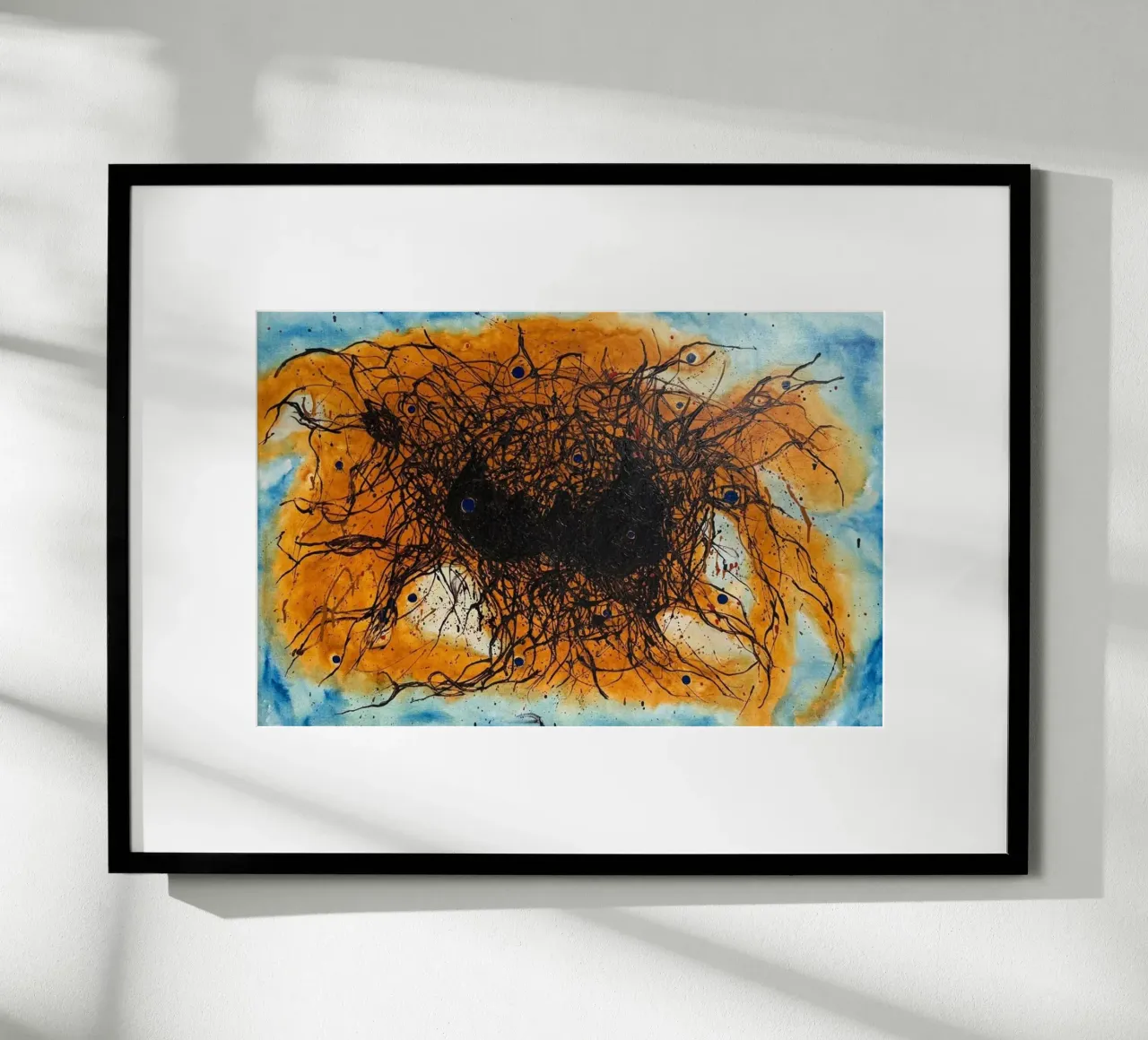 forme astratte poster con telaio in alluminio da iding store