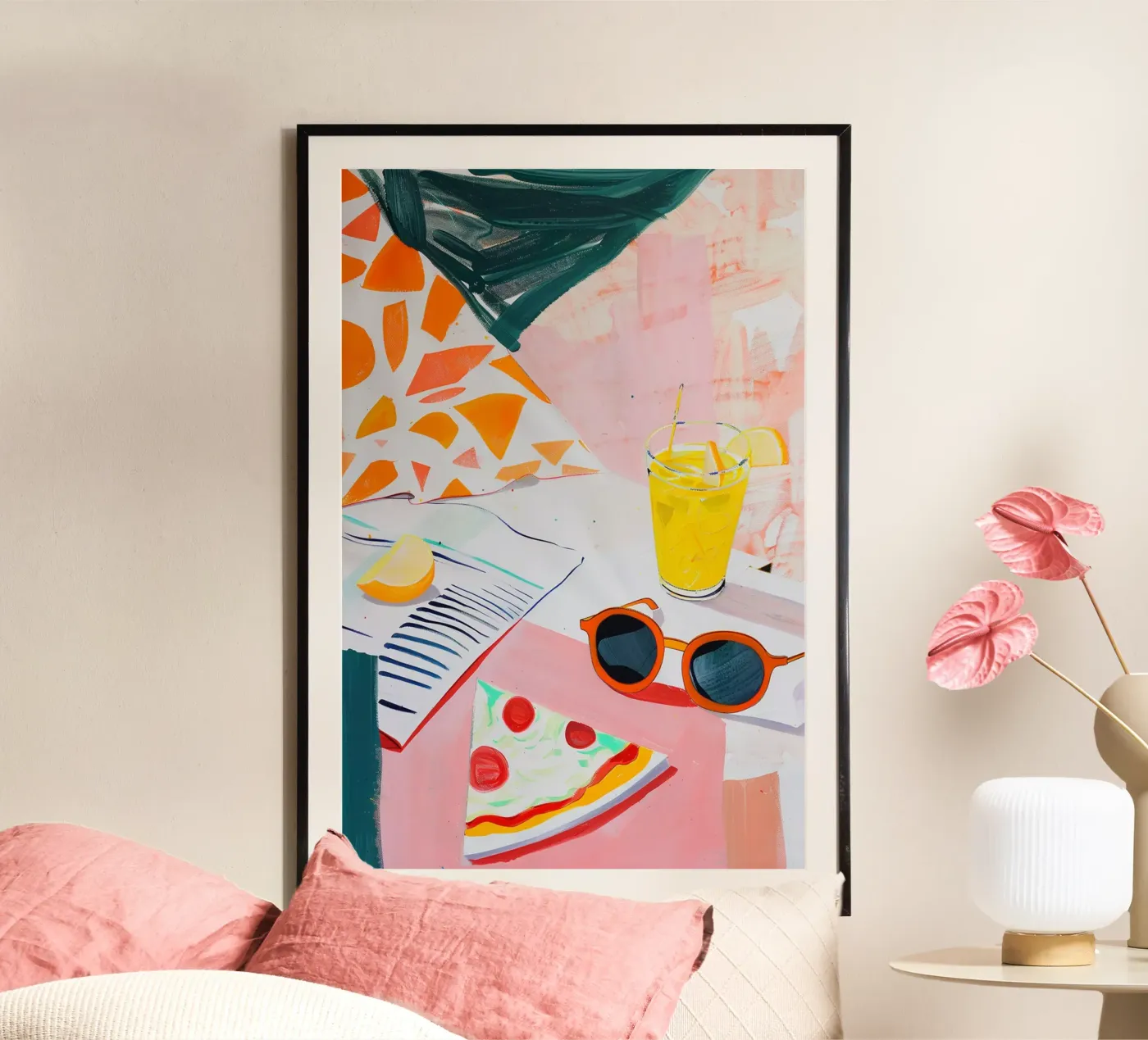 Pizza for breakfast poster da LeDieg