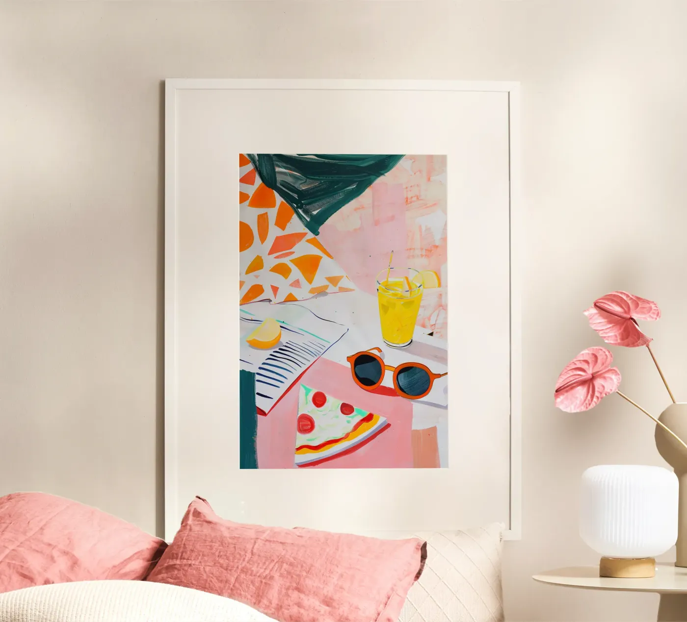 Pizza for breakfast poster da LeDieg
