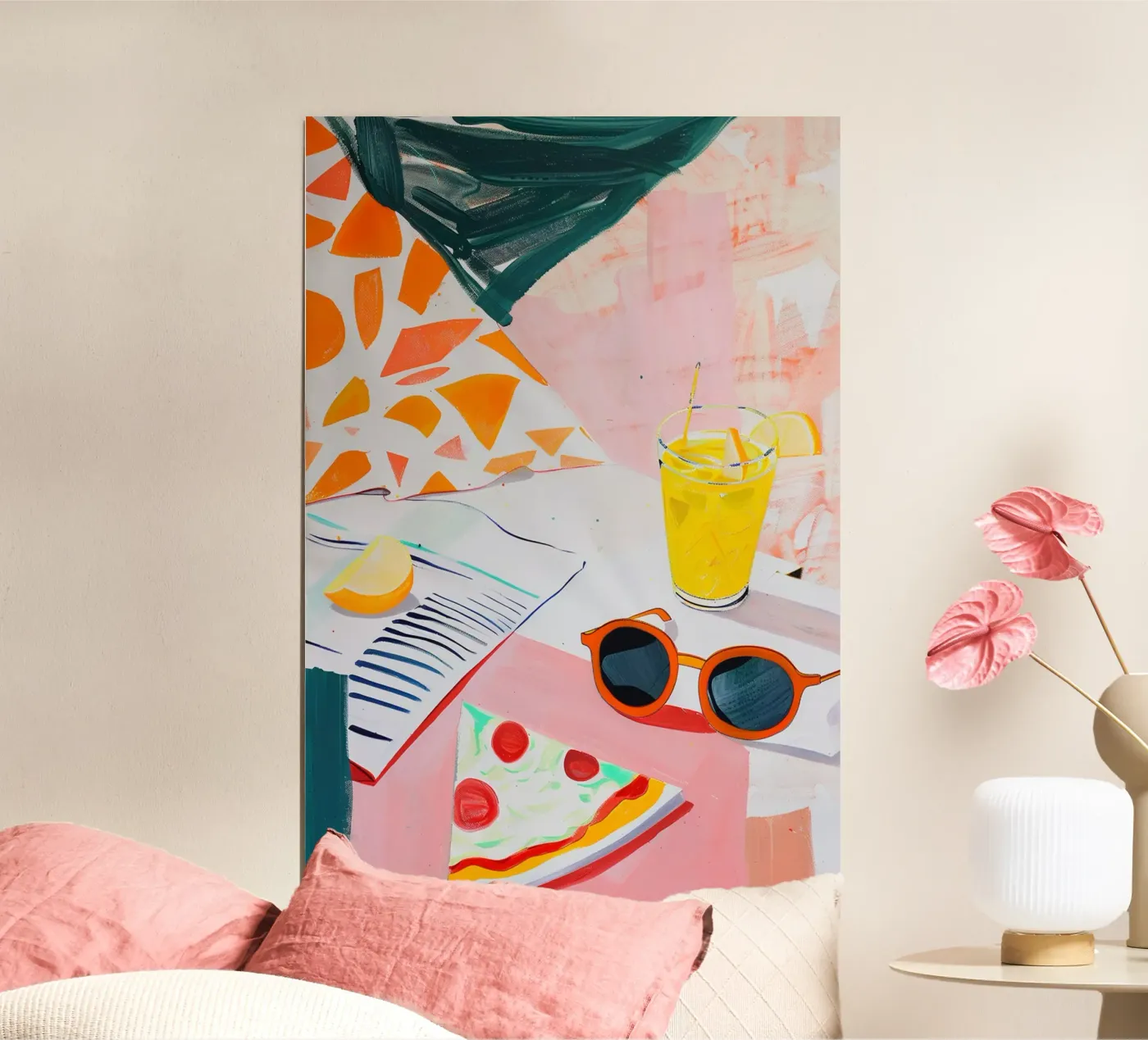 Pizza for breakfast poster da LeDieg