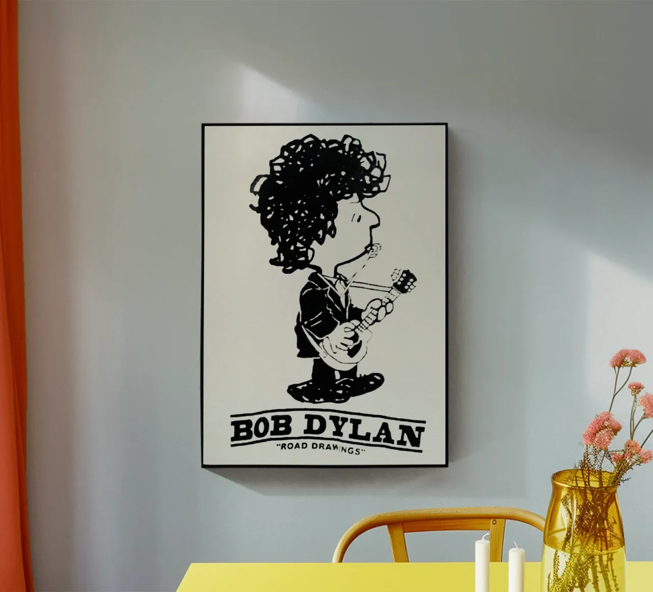 Schaduwen en verwarde melodieën acryl van xerico